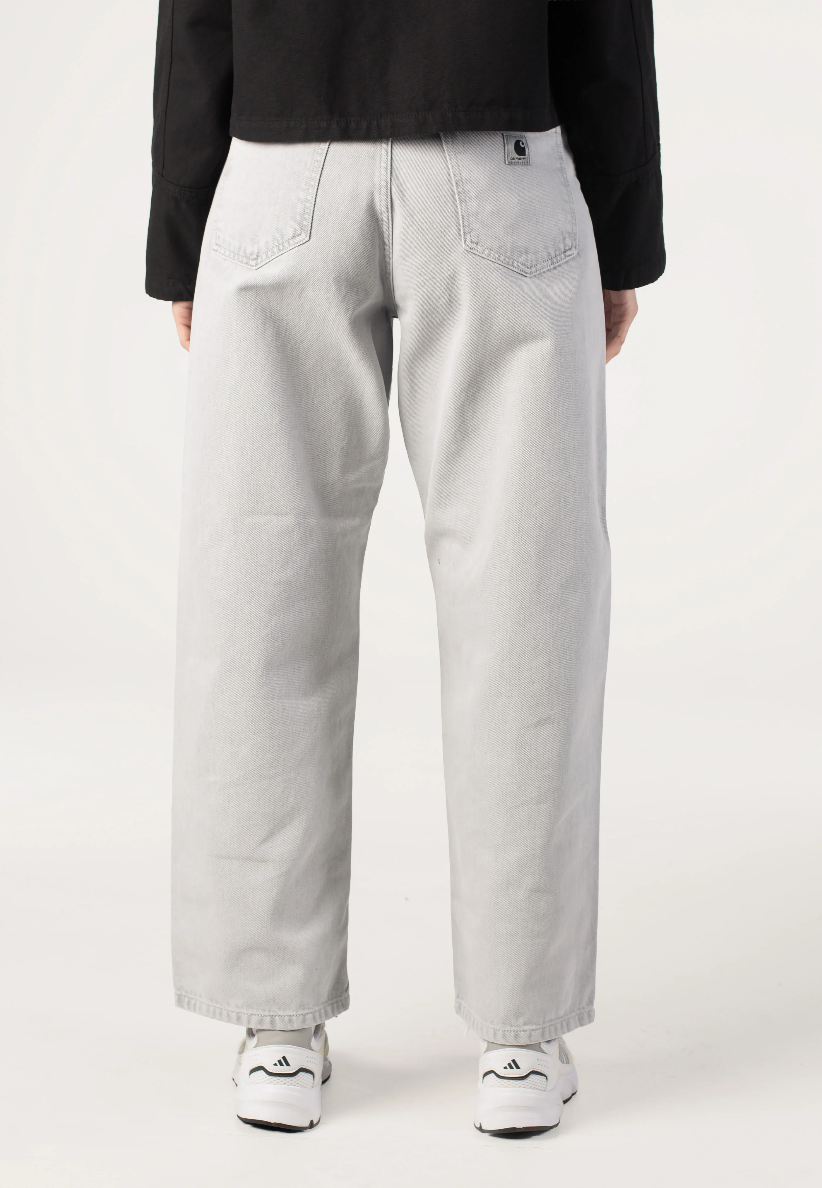 Carhartt WIP - W' Brandon Chalk Wash Black - Pants - Image 4