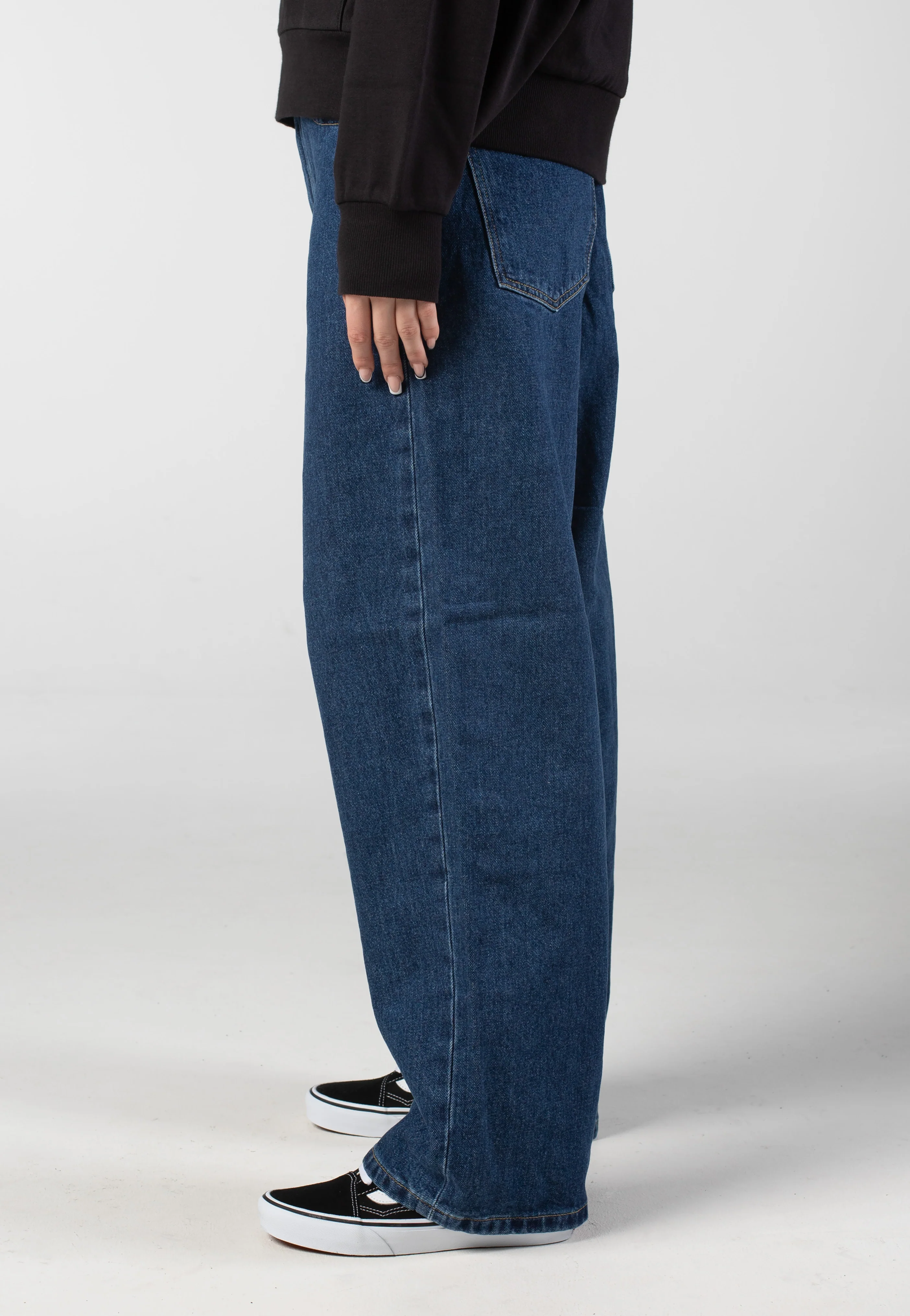 Carhartt WIP - W' Brandon Stone Washed Blue - Pants - Image 6
