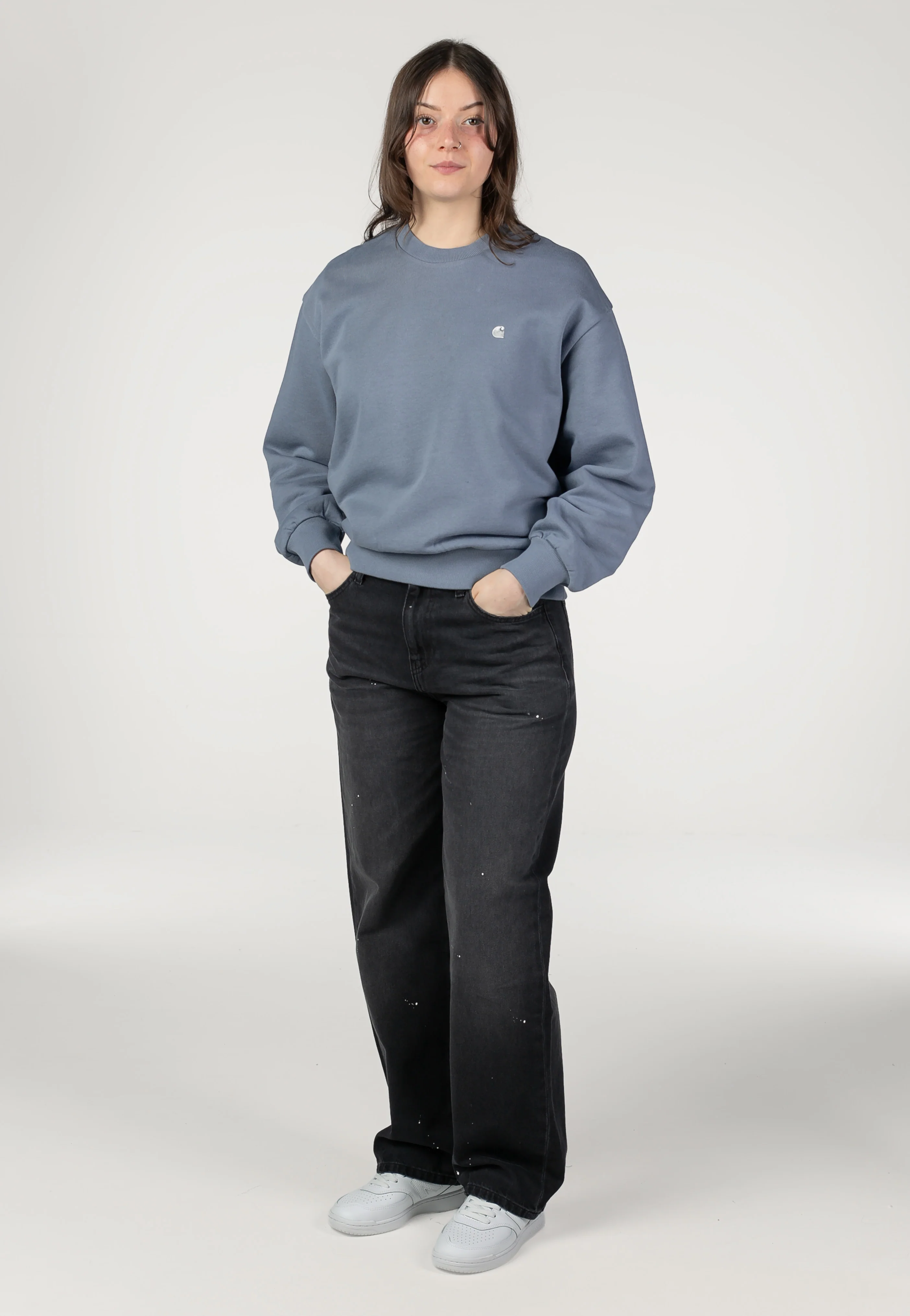 W' Casey Shady Blue/Silver - Sweater - Image 4