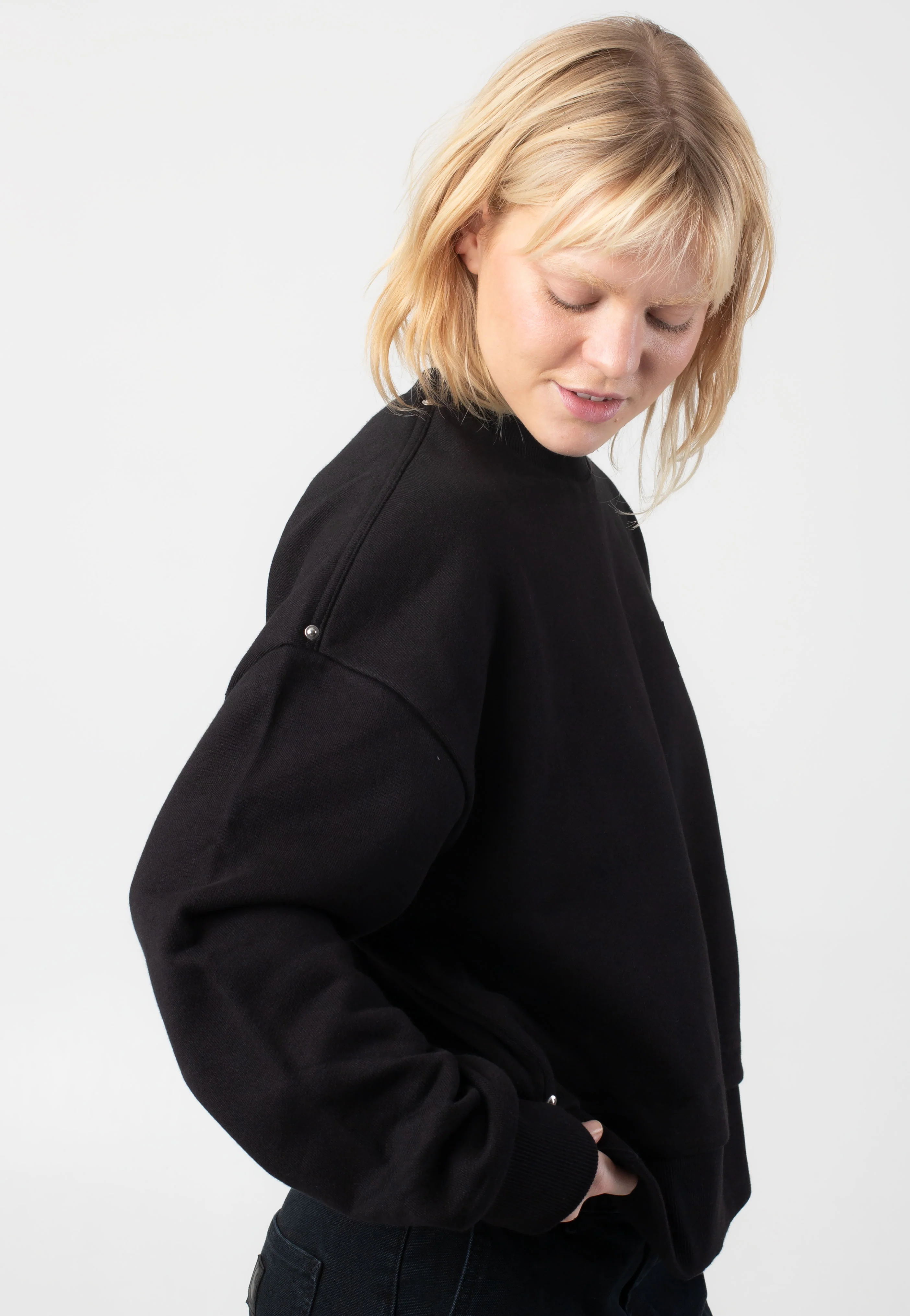Carhartt WIP - W' Eldon Black - Sweater - Image 2