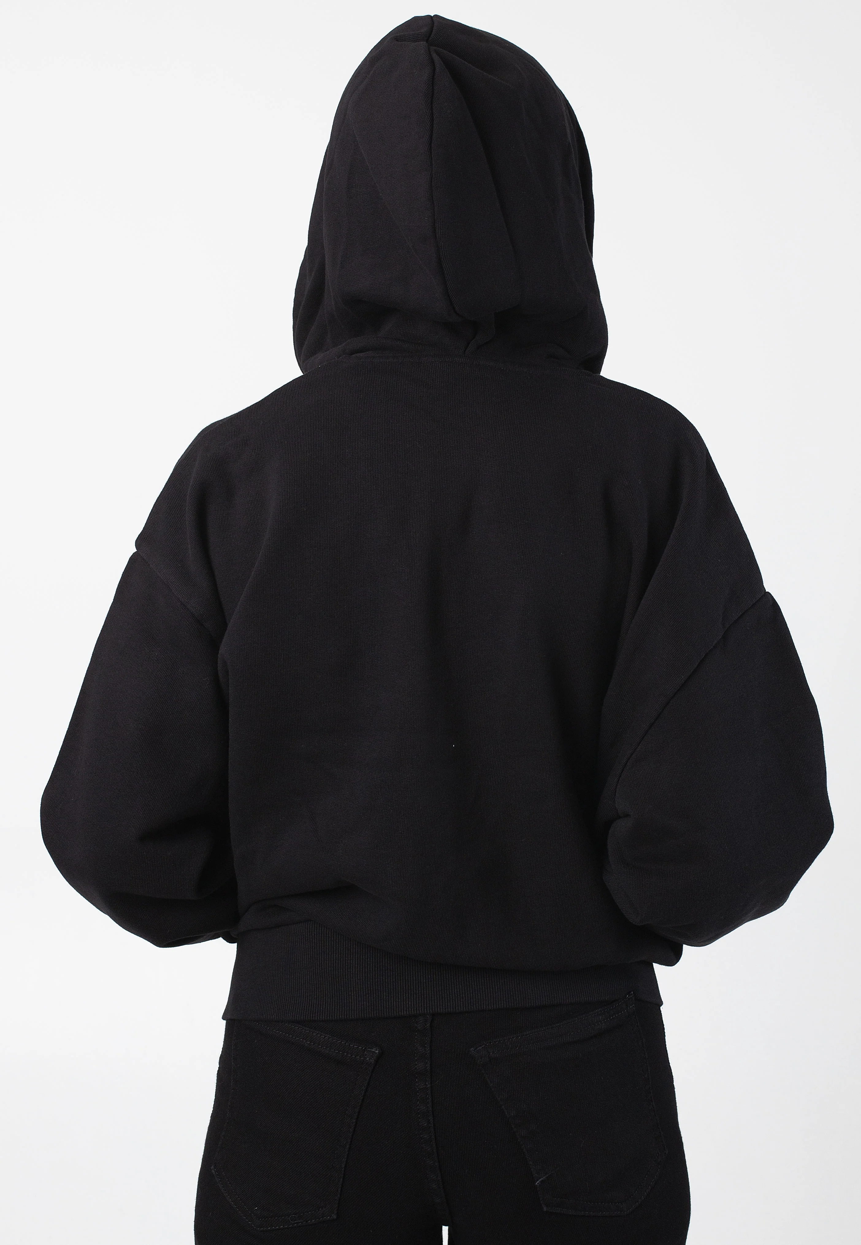 Carhartt WIP - W' Hooded Casey Black/Silver - Zipper - Image 5