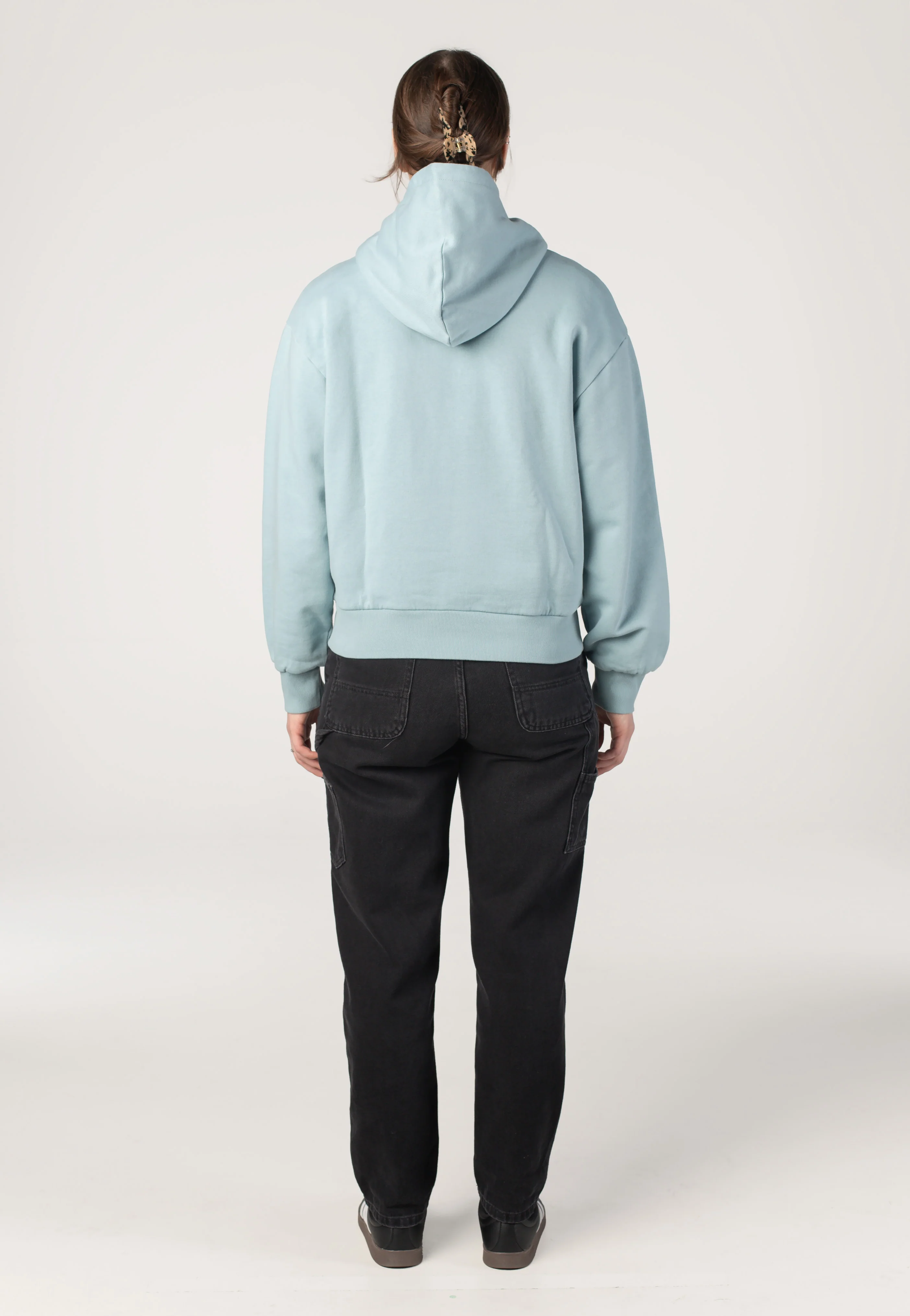 Carhartt WIP - W' Hooded Casey Tourmaline/Silver - Hoodie - Image 11