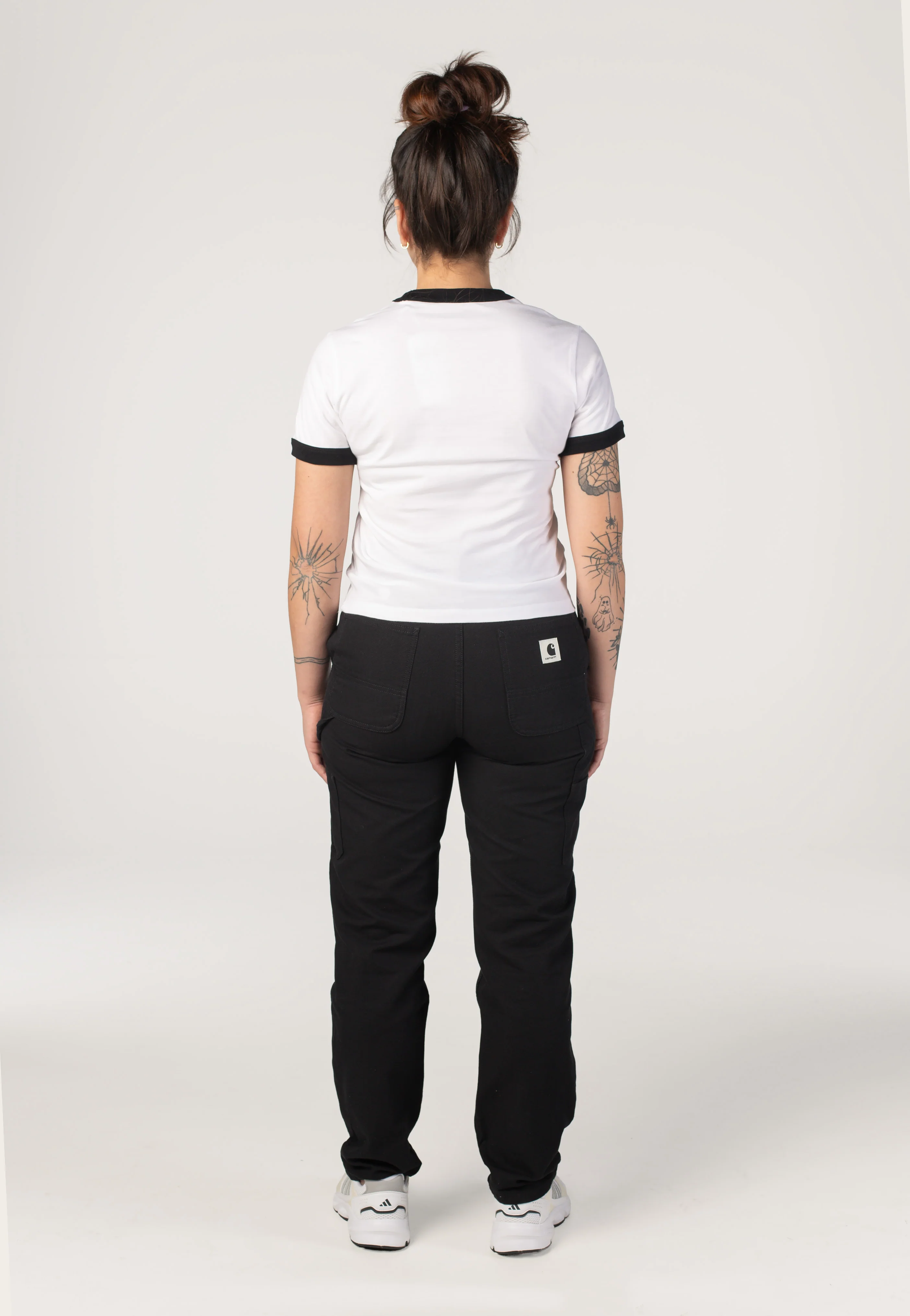 Carhartt WIP - W' IP Ringer White/Black - T-Shirt - Image 4