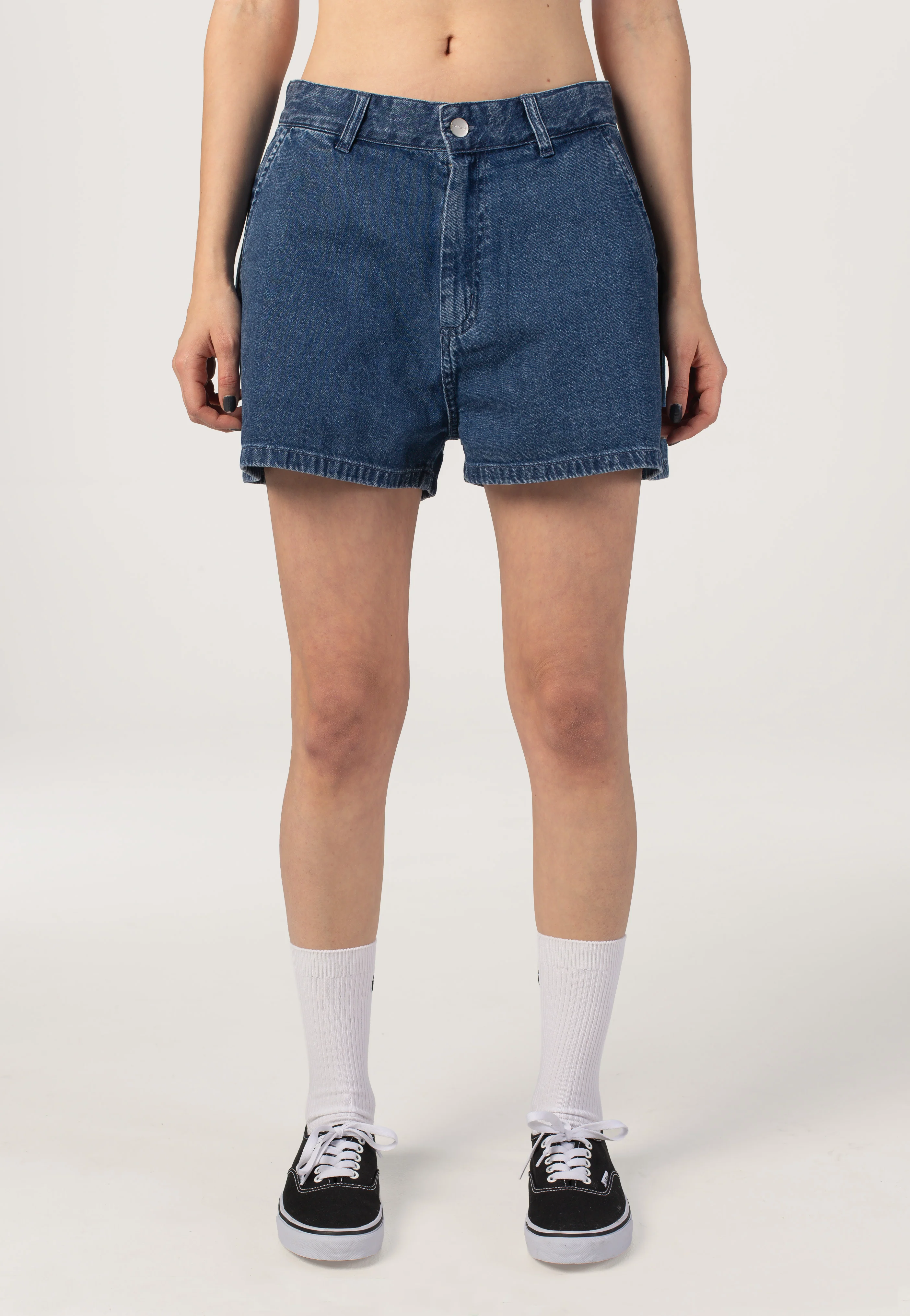 Carhartt WIP - W' Lova Stone Washed Blue - Shorts - Image 2