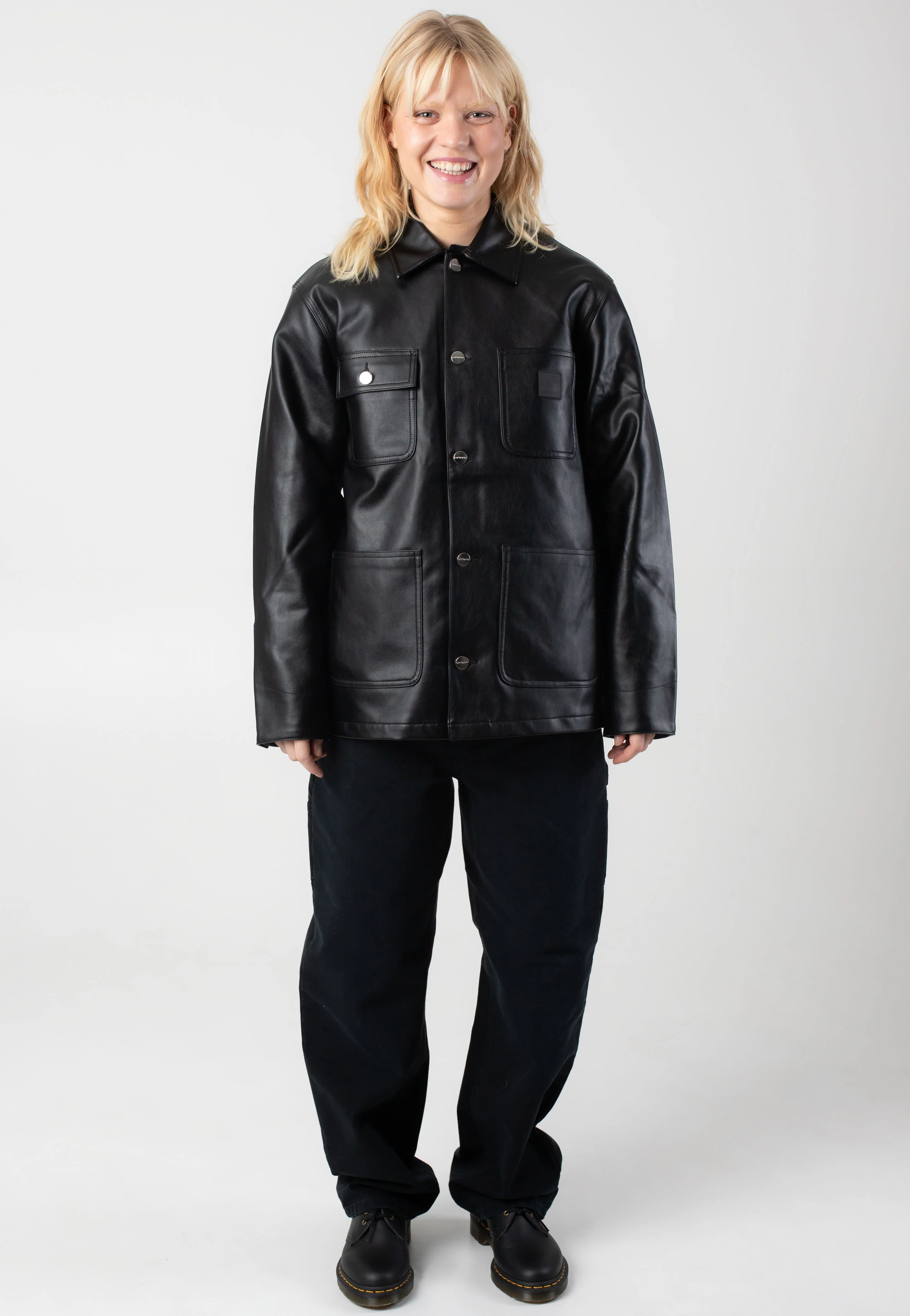 Carhartt WIP - W' Michigan Black - Jacket - Image 4