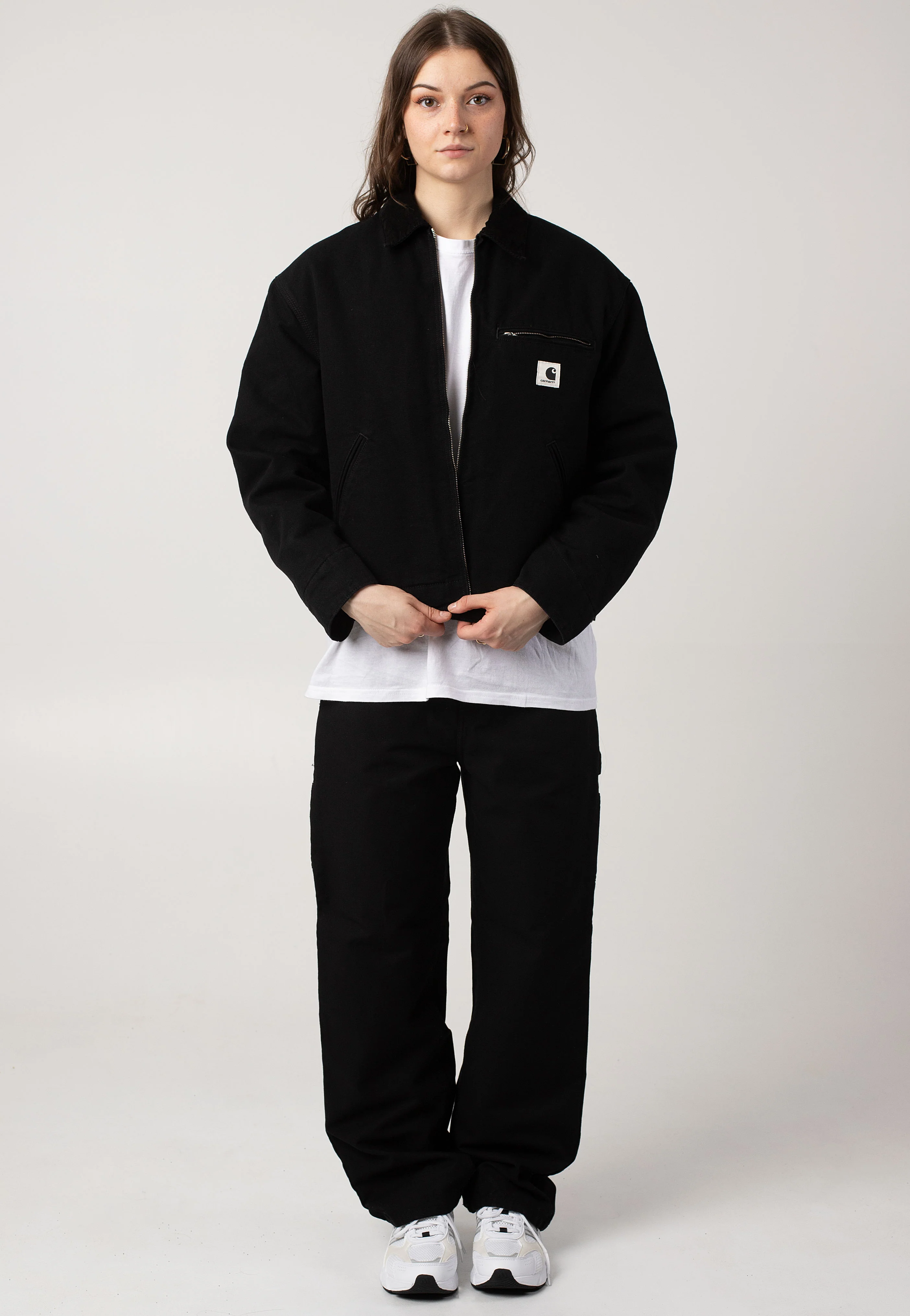 Carhartt WIP - W' Og Detroit Rinsed Black/Black - Jacket