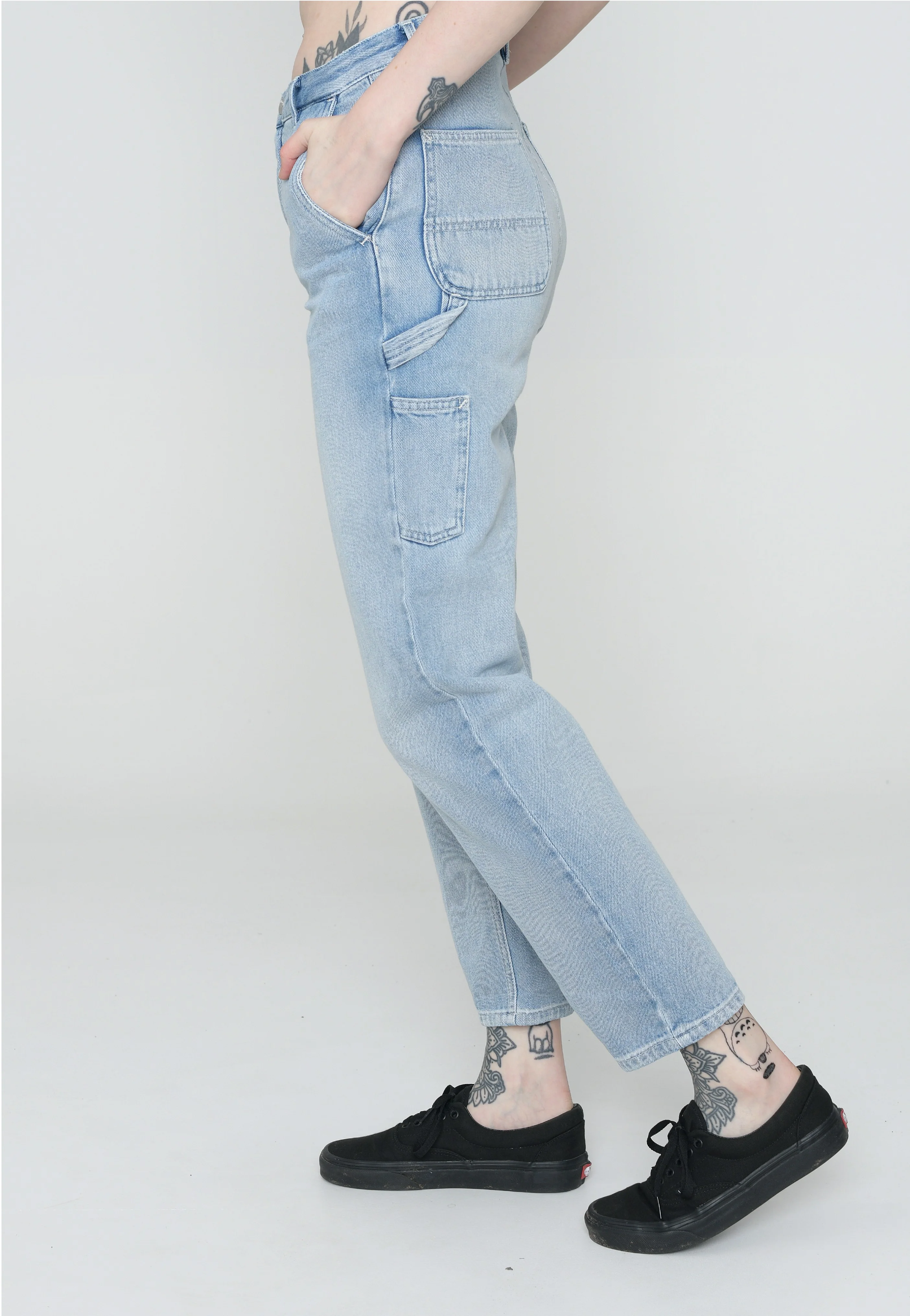 Carhartt WIP - W' Pierce Light Stone Washed Blue - Jeans - Image 2