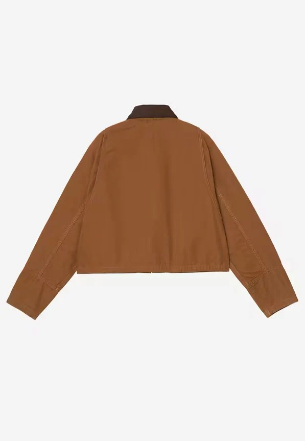 Carhartt WIP - W' Prescott Garment Dyed Hamilton Brown/Tobacco - Jacket - Image 12