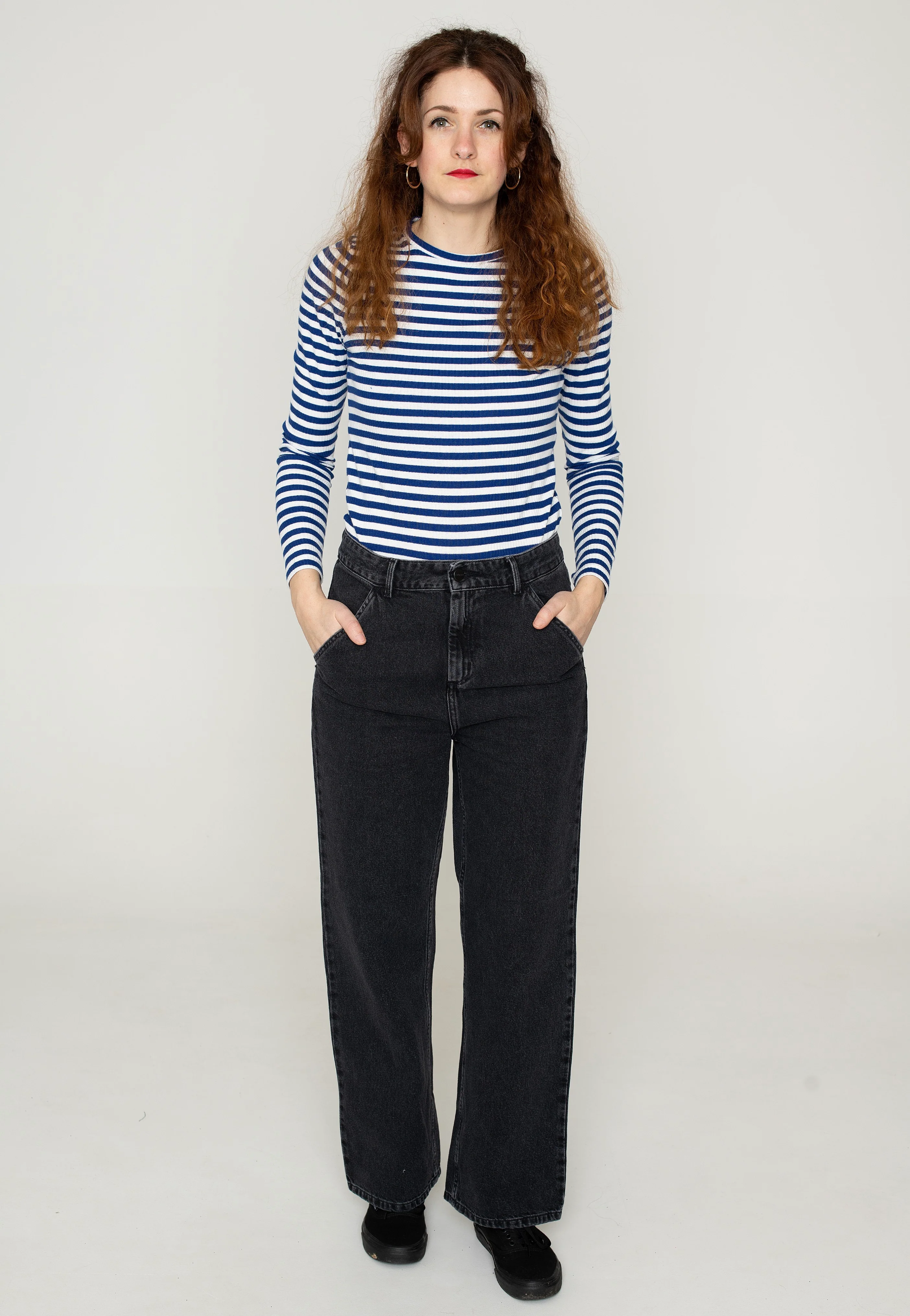 Carhartt WIP - W' Simple Stone Washed Black - Jeans - Image 2