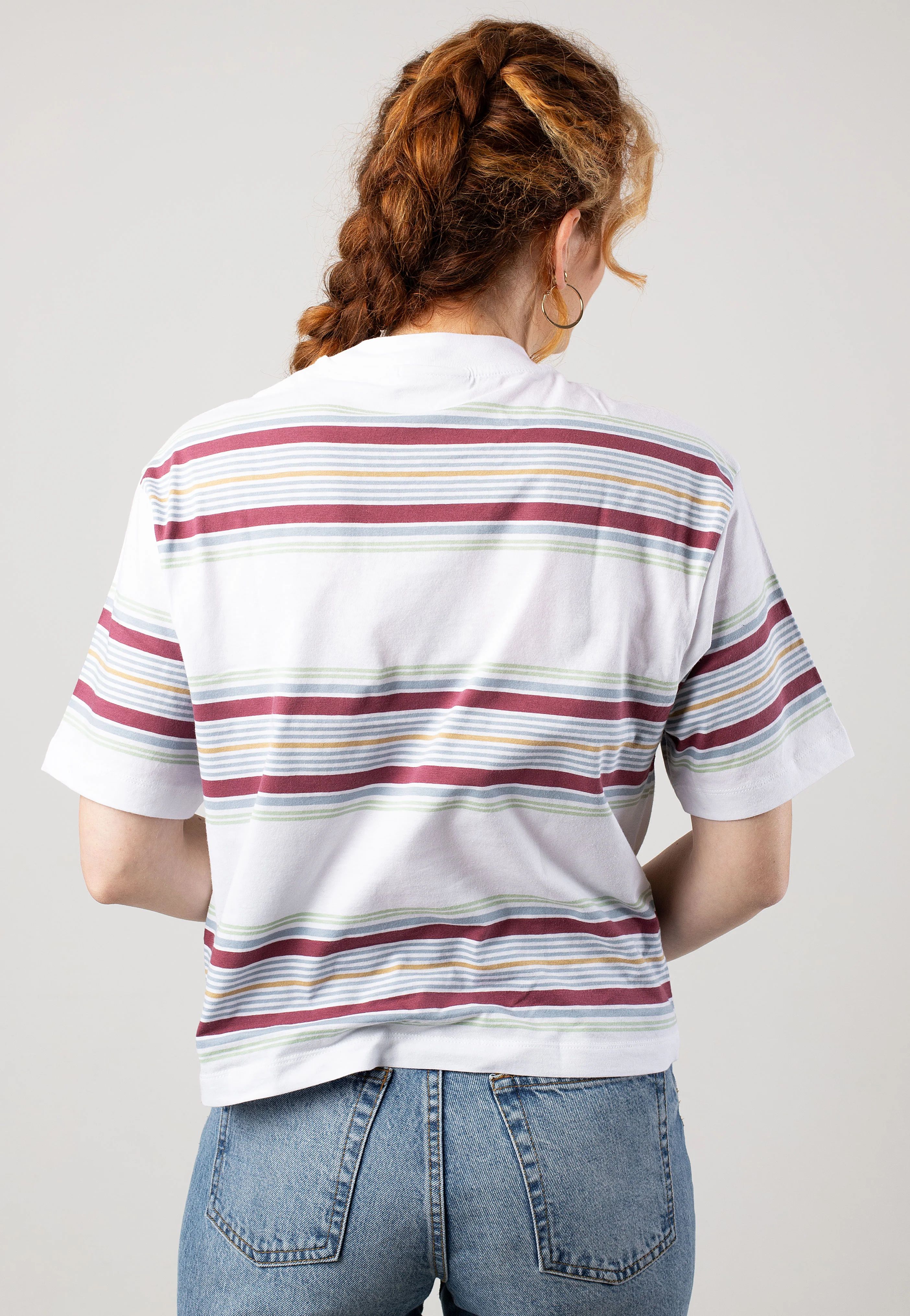 Carhartt WIP - W' Snyder Snyder Stripe/White - T-Shirt - Image 3