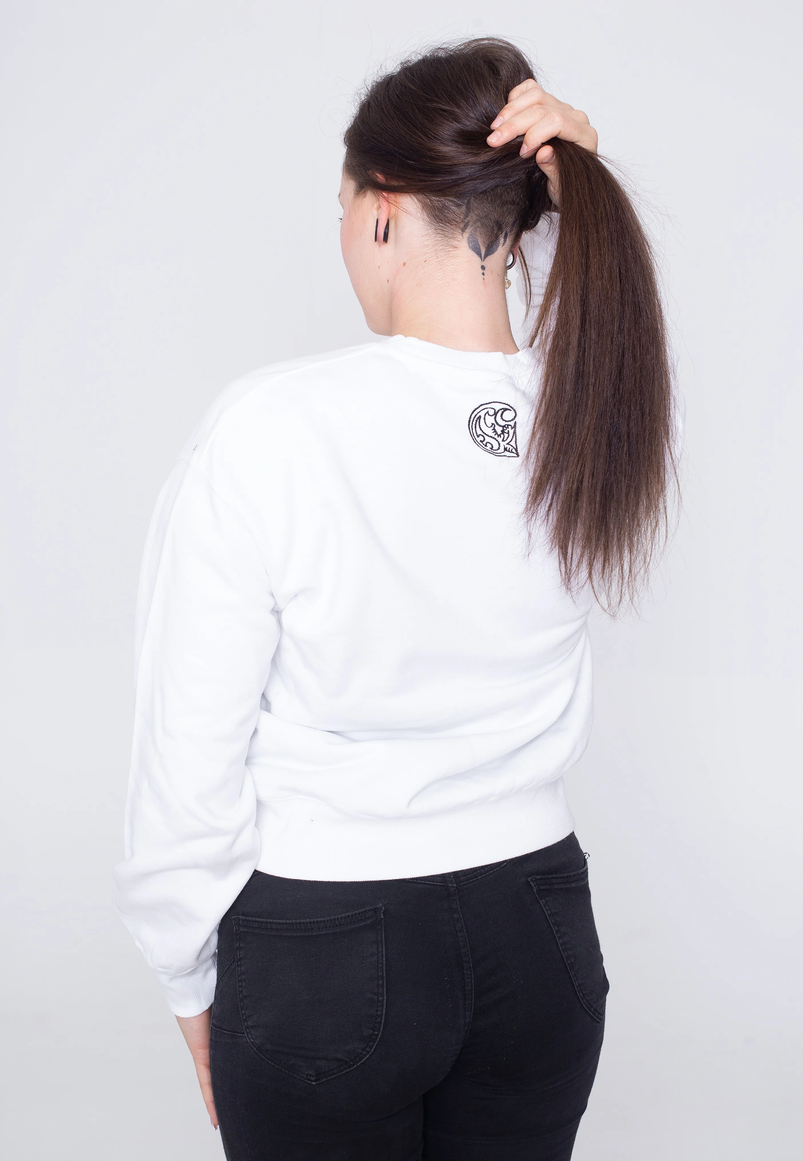 Carhartt WIP - W' Verse Script White/Black - Sweater - Image 3