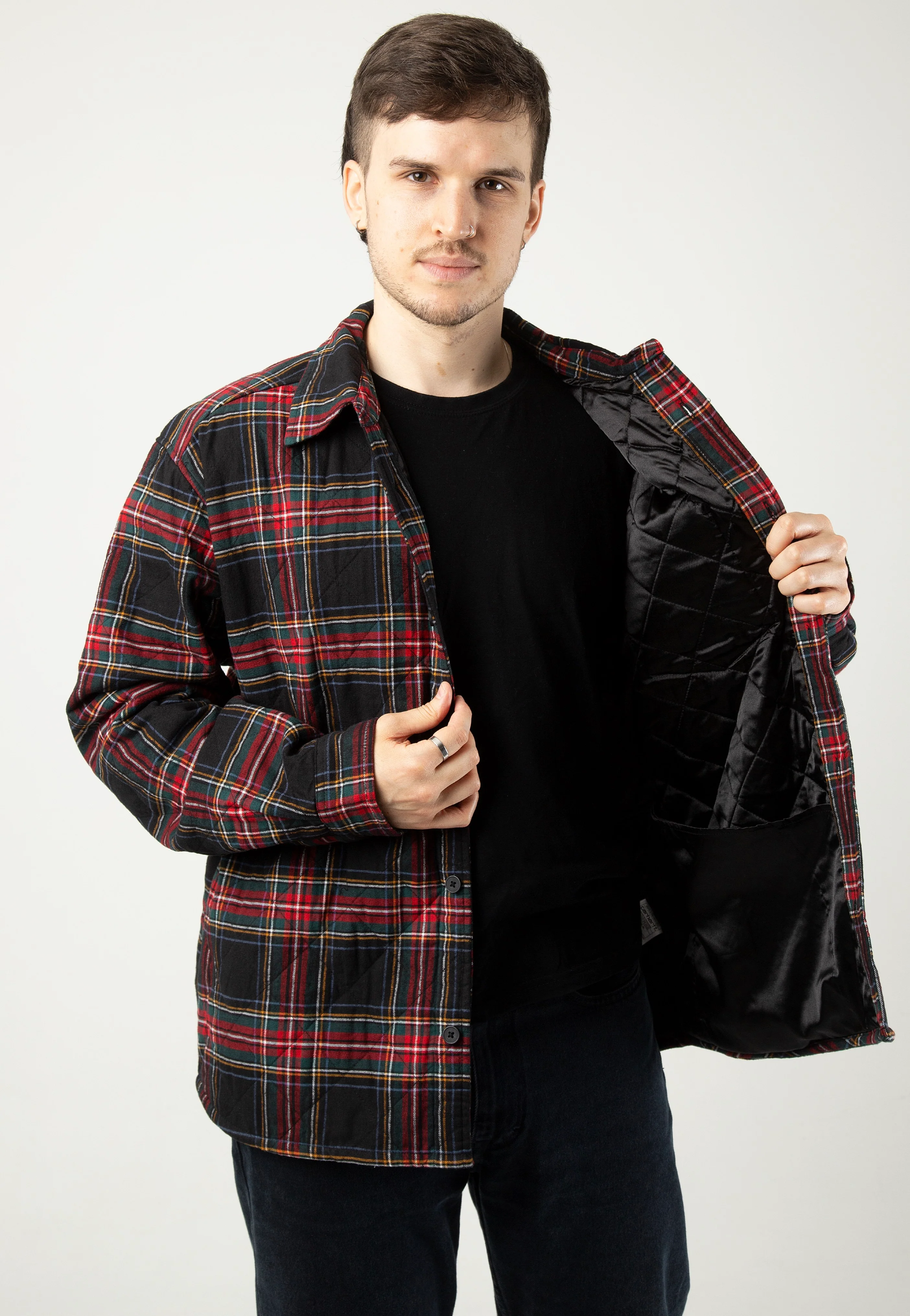 Carhartt WIP - Wiles Wiles Check/ Black - Jacket - Image 4