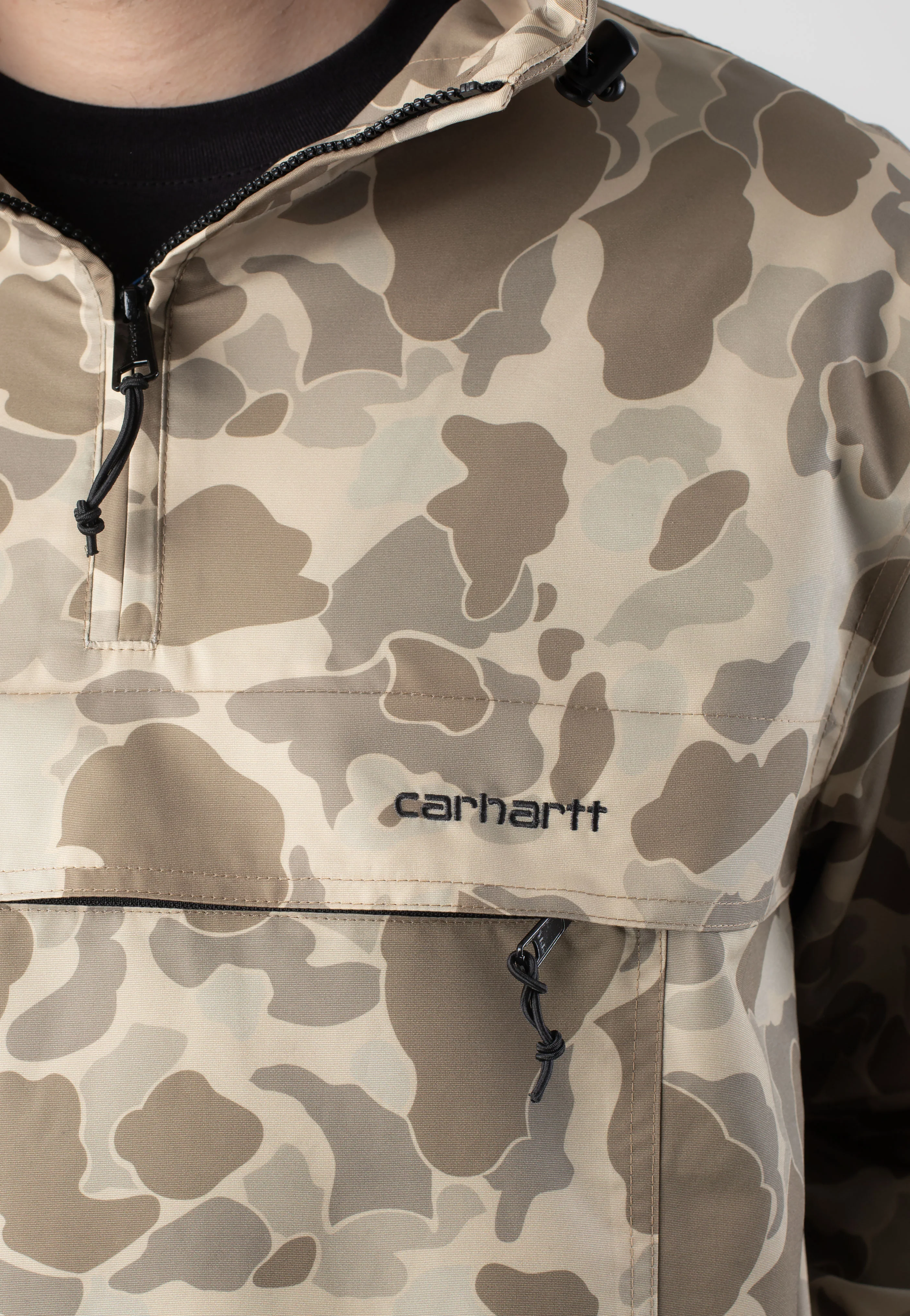 Carhartt WIP - Windbreaker Camo Duck/Desert/Black - Jacket - Image 4