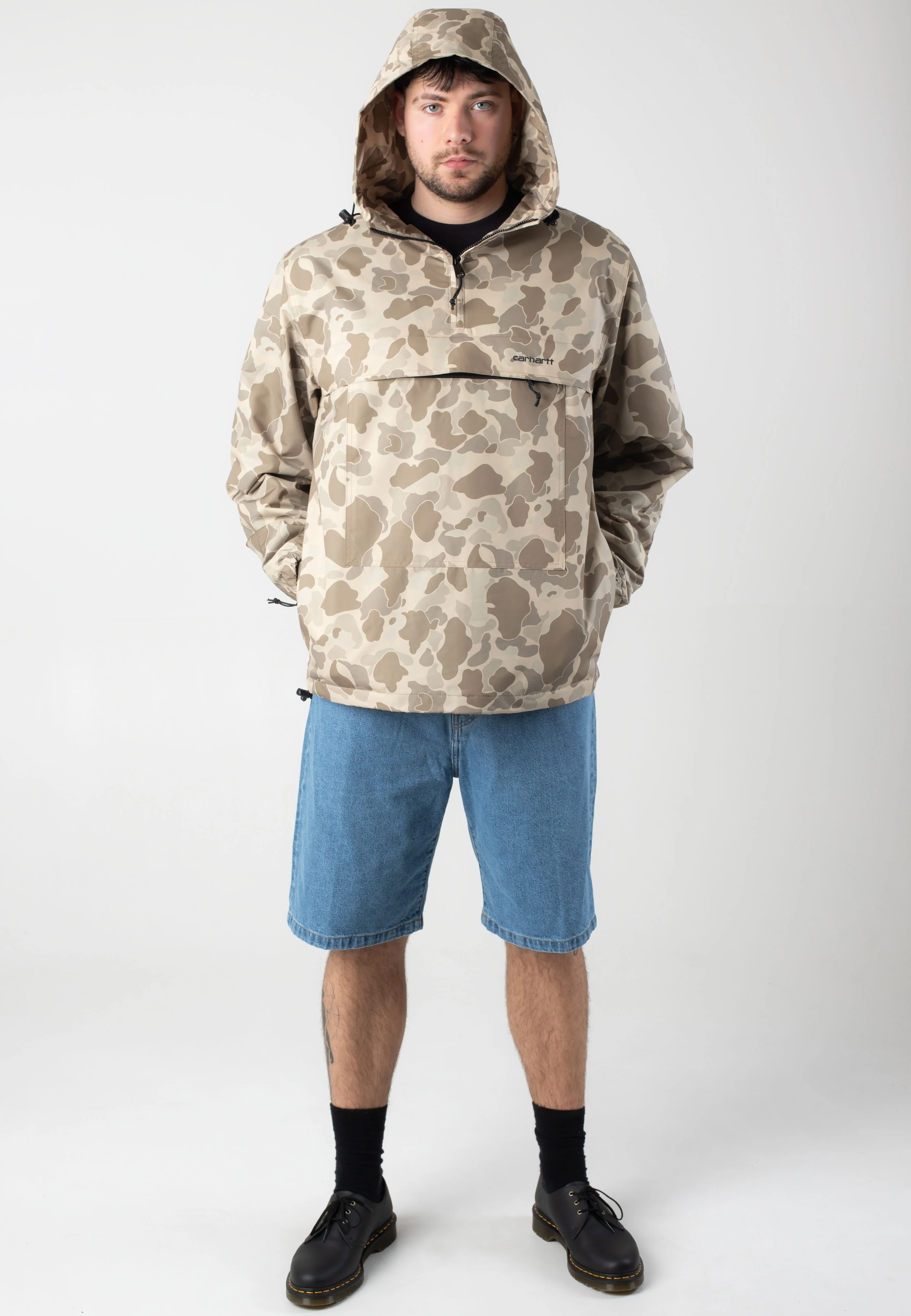 Carhartt WIP - Windbreaker Camo Duck/Desert/Black - Jacket - Image 5