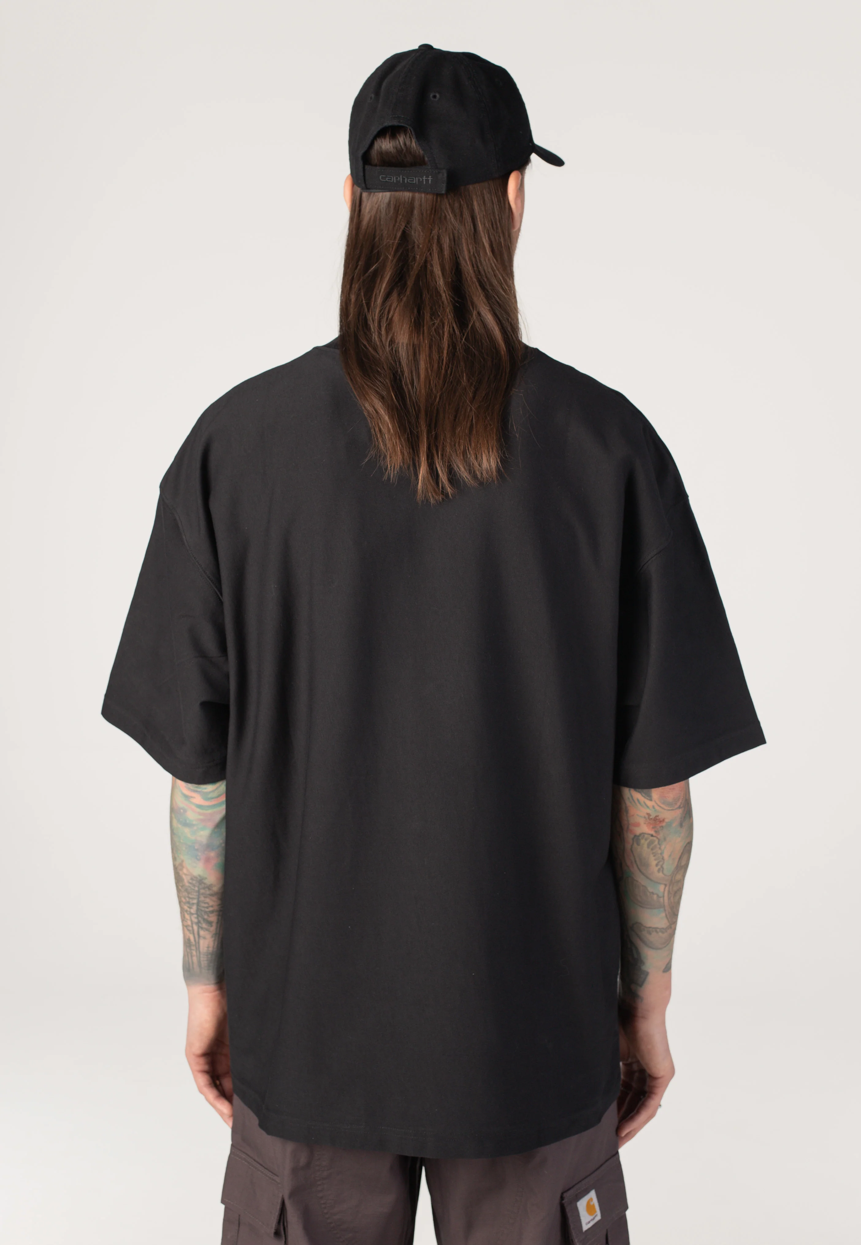 Carhartt WIP - WIP Label Black - T-Shirt - Image 8