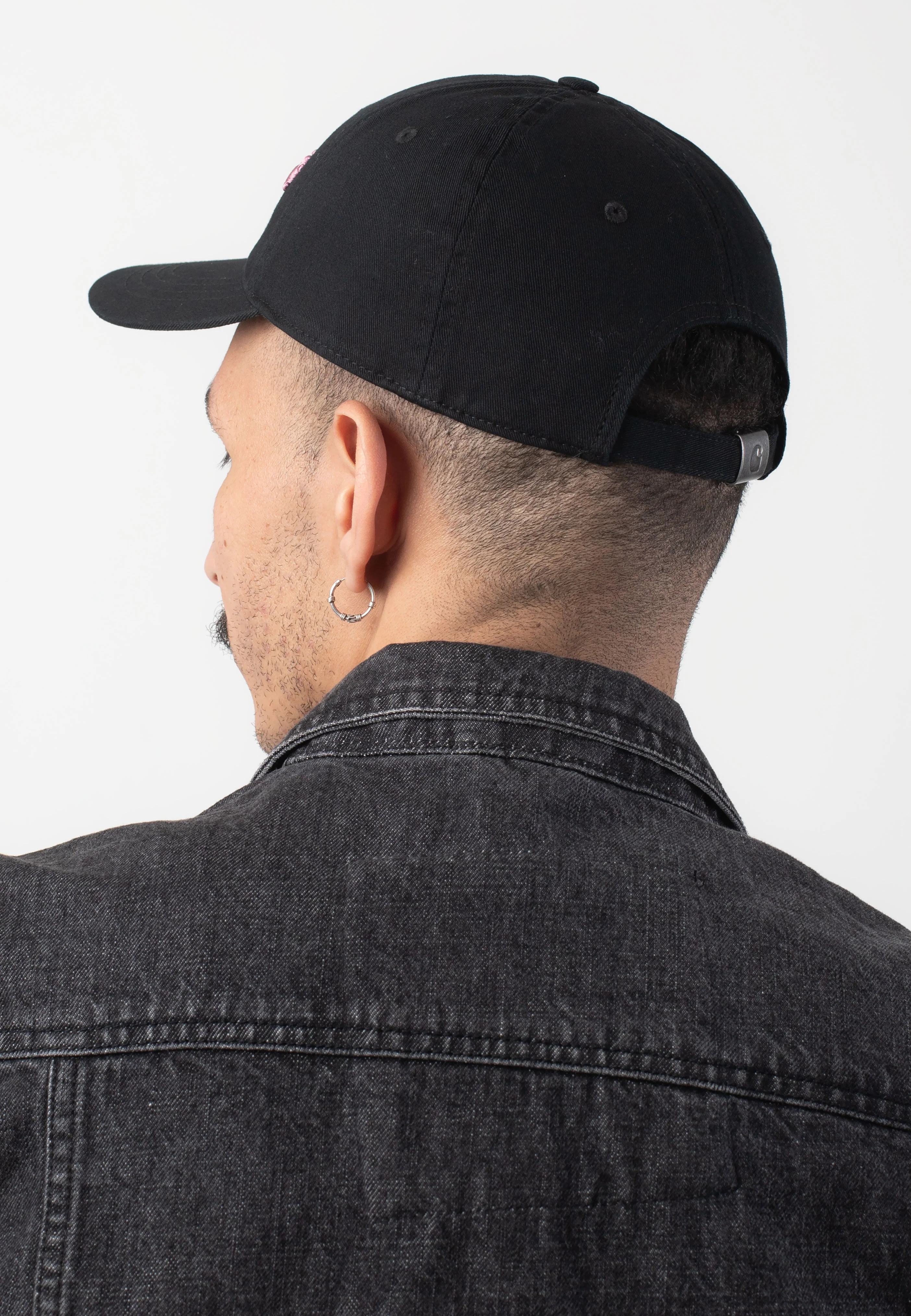 Carhartt WIP - WIP Script Black/Hortensia - Cap - Image 5