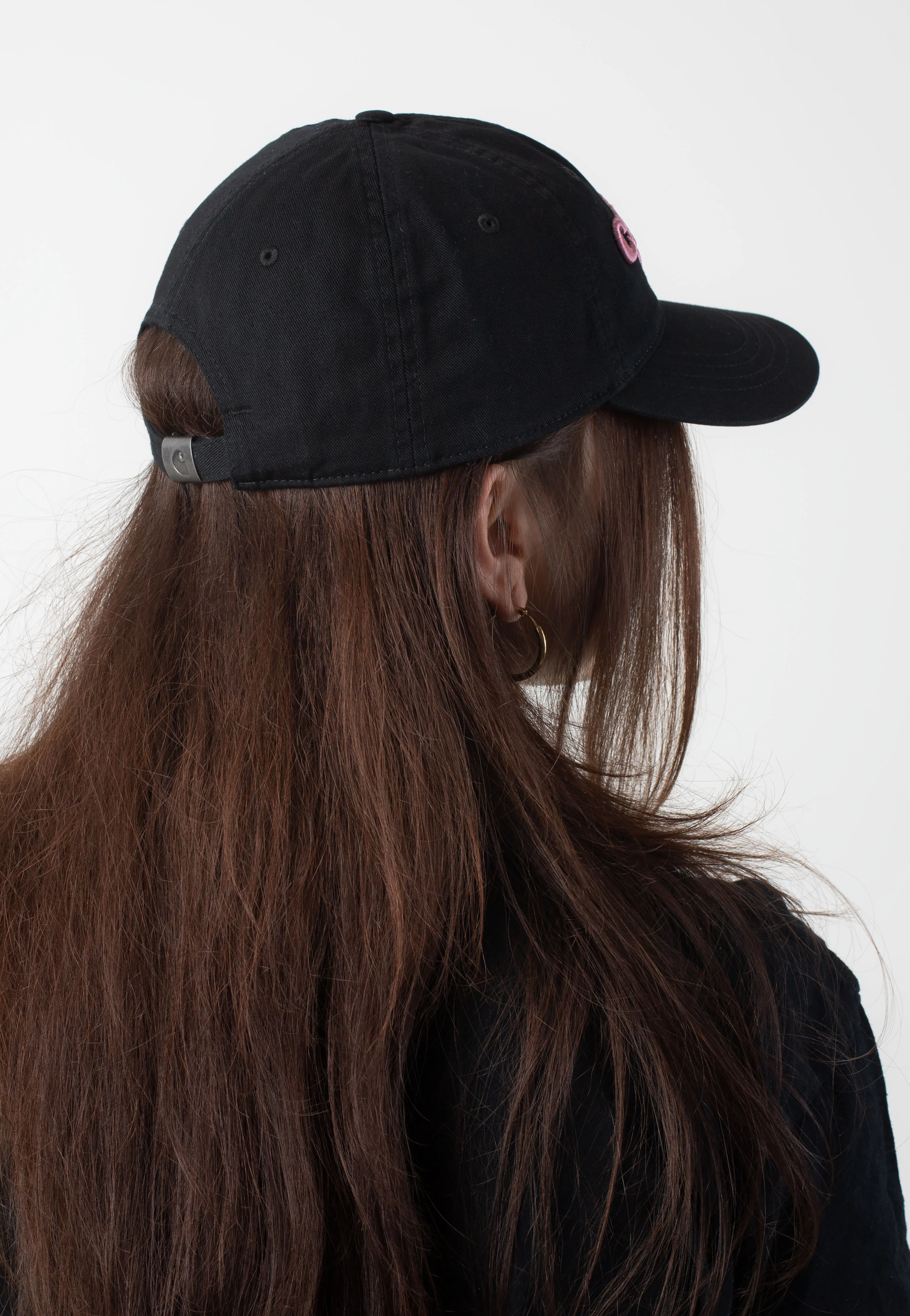 Carhartt WIP - WIP Script Black/Hortensia - Cap - Image 6