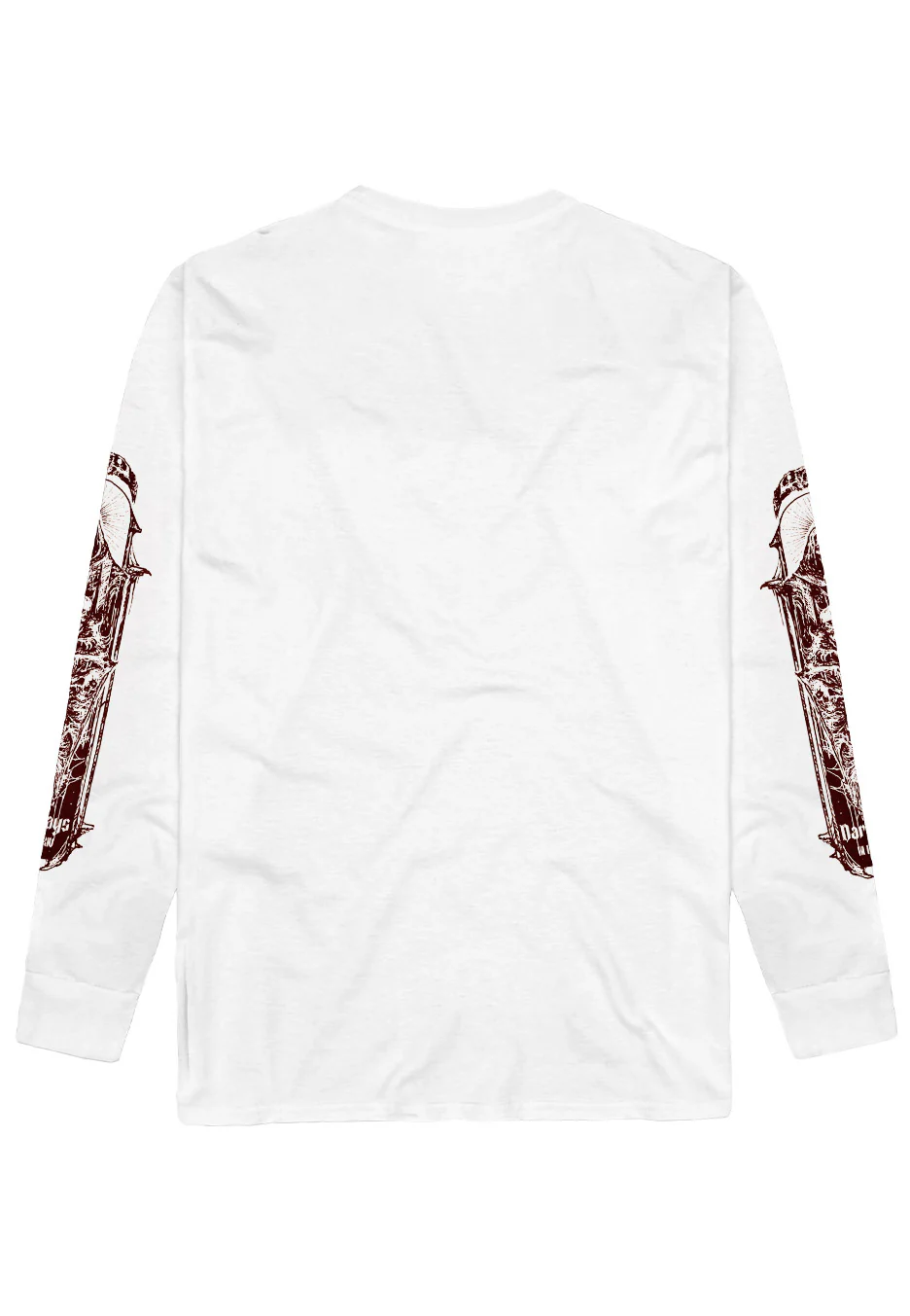 Carnifex - Dark Days White - Longsleeve - Image 2