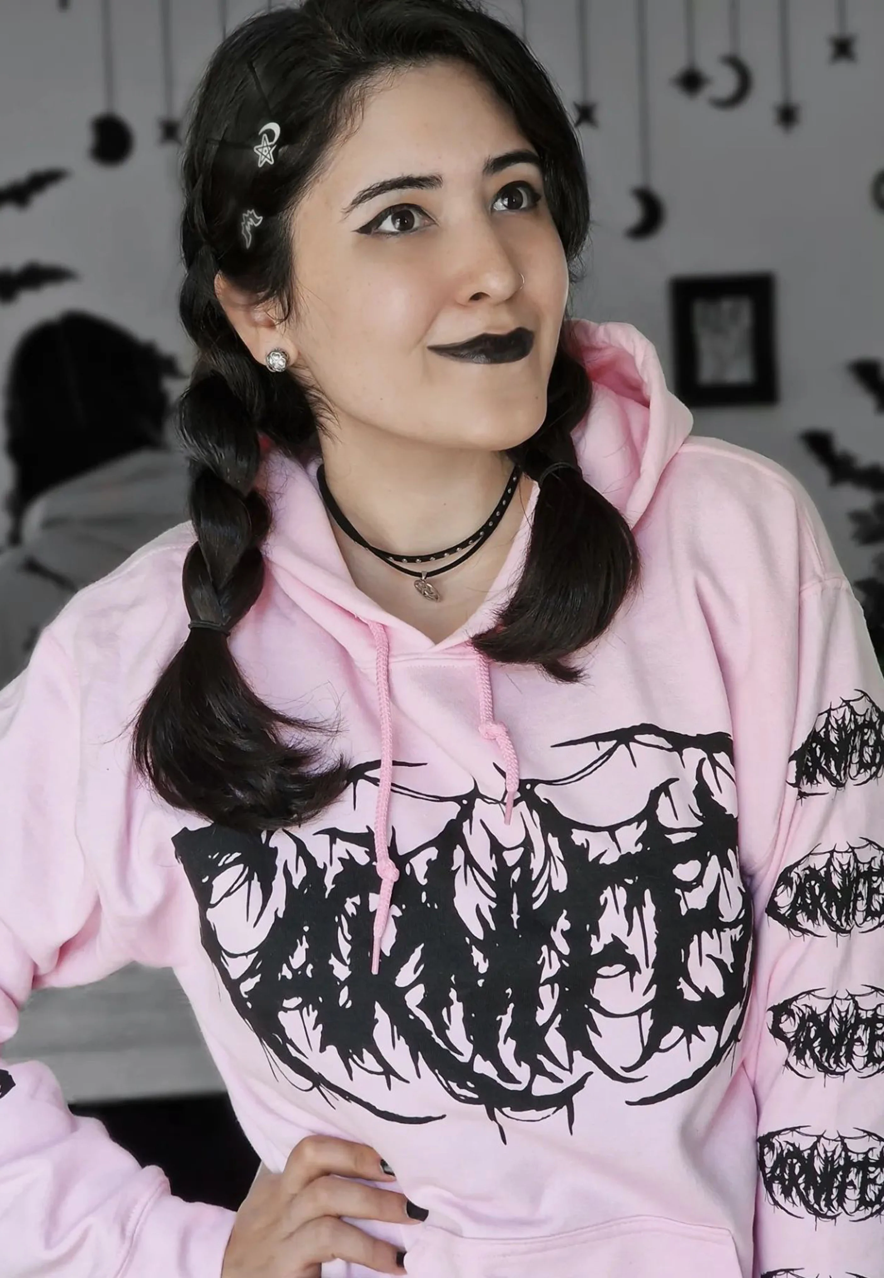 Carnifex - Slam Logo Light Pink - Hoodie - Image 7