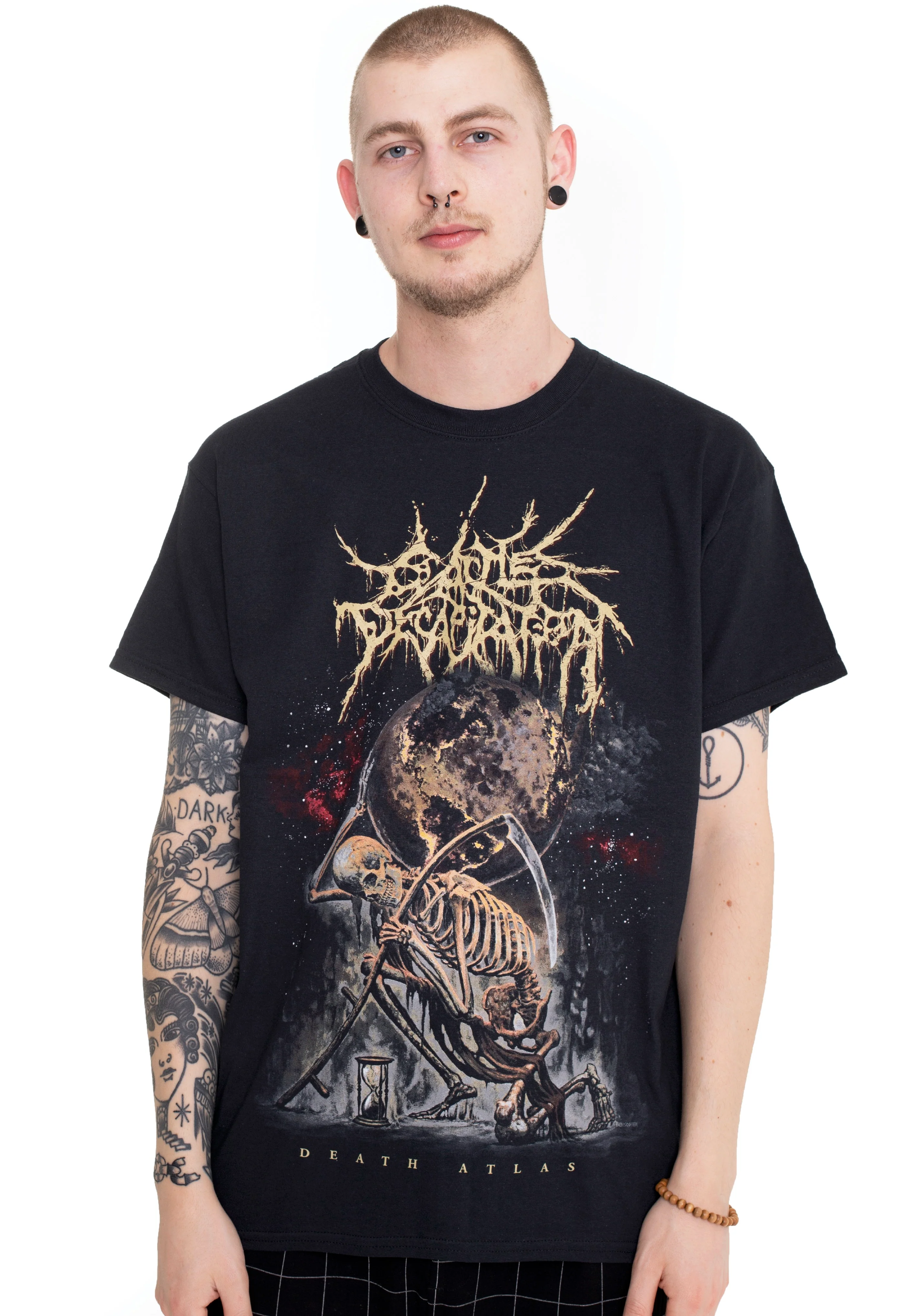 Cattle Decapitation - Death Atlas Cover - T-Shirt - Image 2