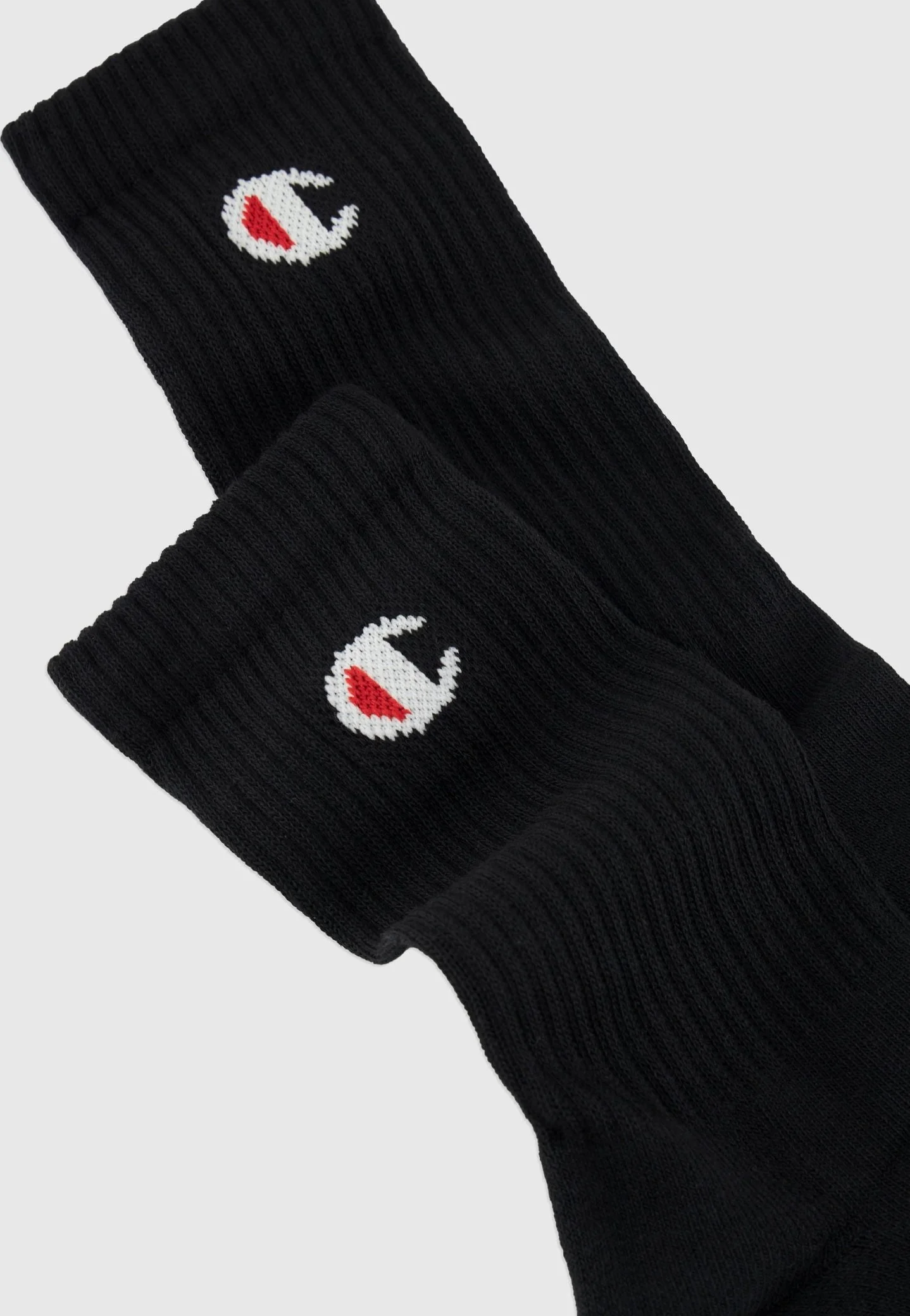 Champion - Crew Pack Of 6 NBK/NBK - Socks - Image 2