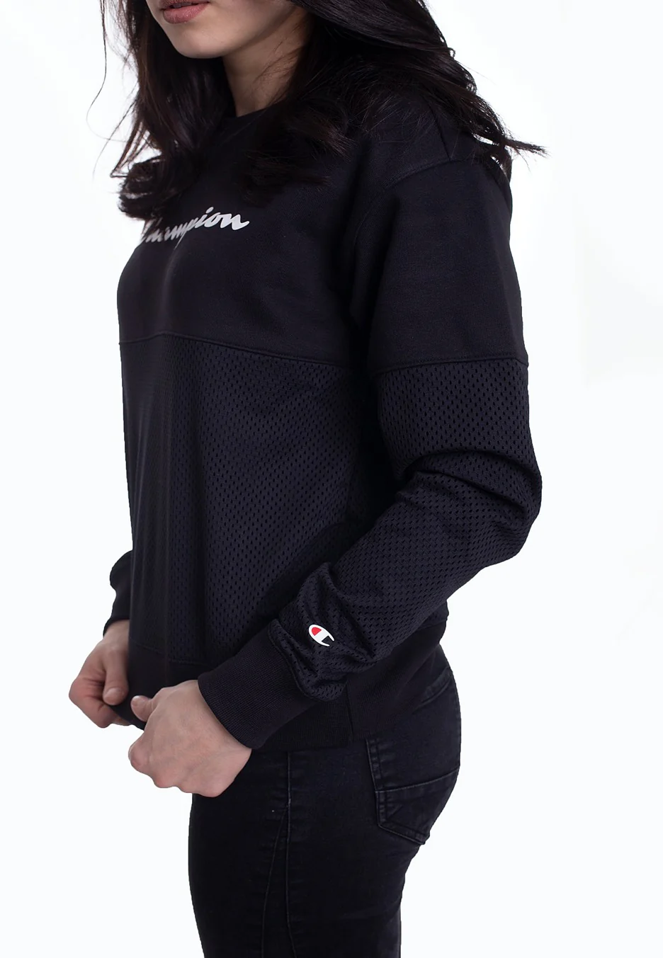 Champion - Crewneck Black - Sweater - Image 3