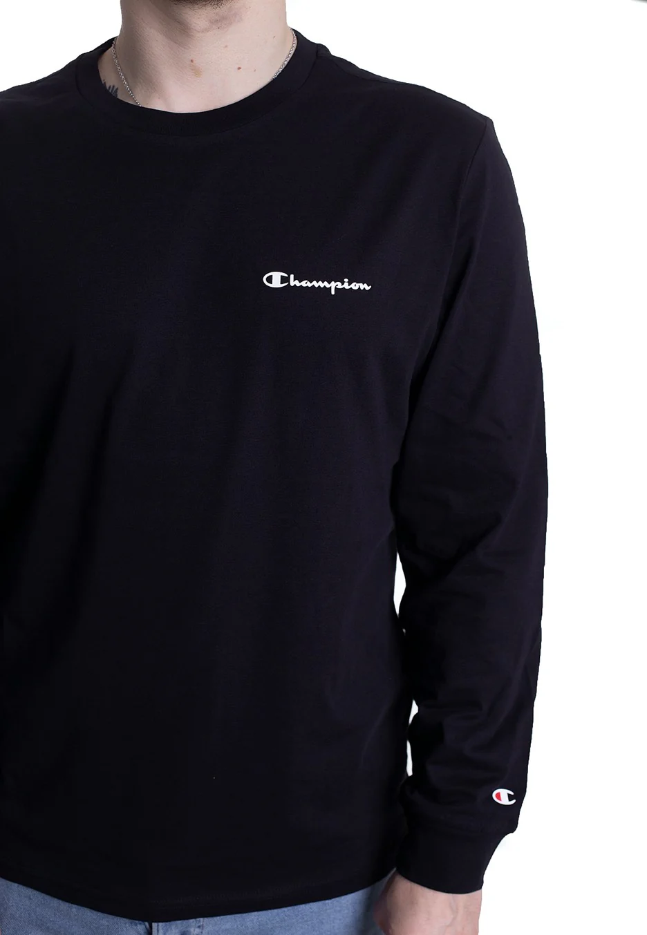 Champion - Long Sleeve Black - Longsleeve - Image 2