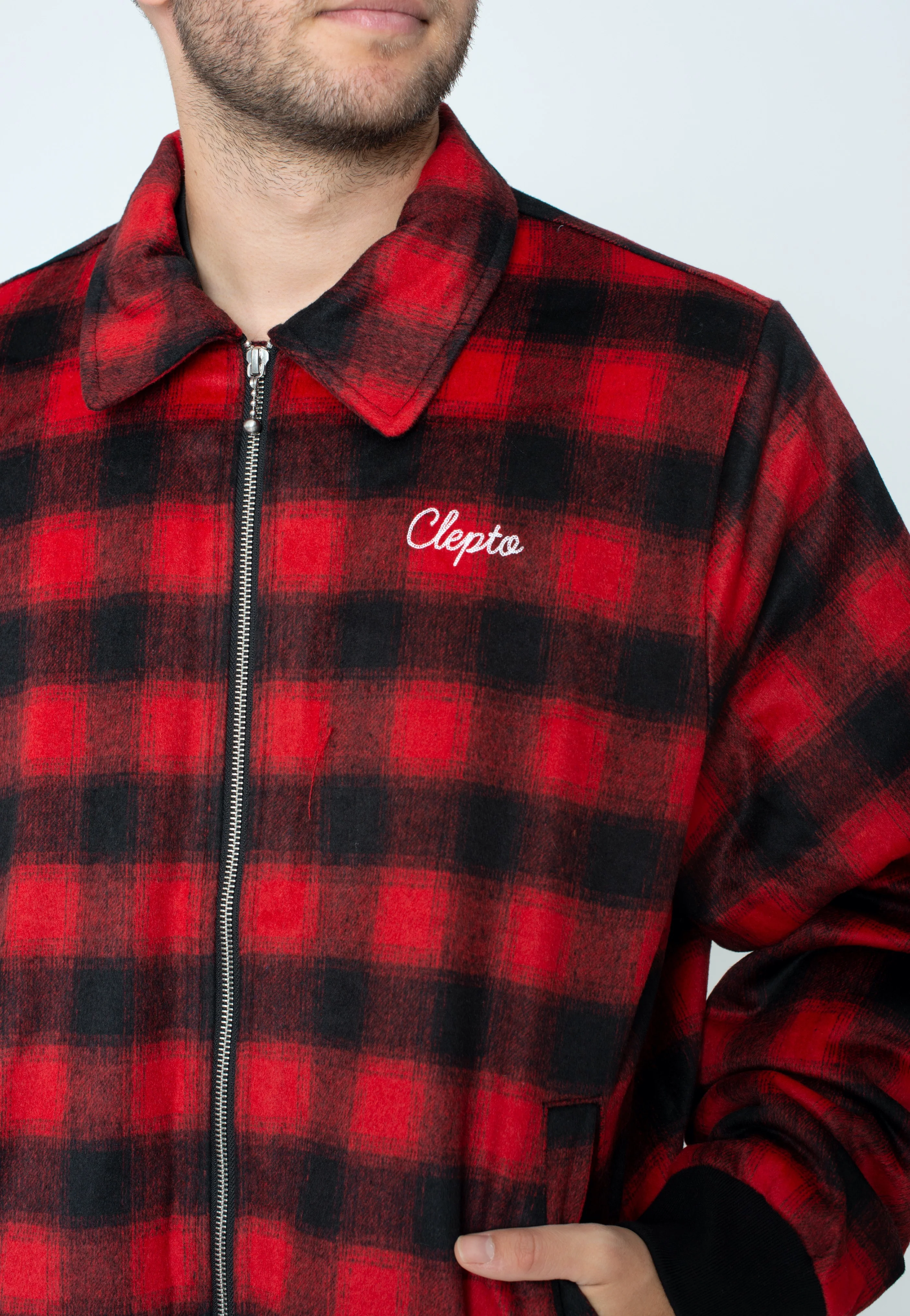 Cleptomanicx - Checker Black - Jacket - Image 2