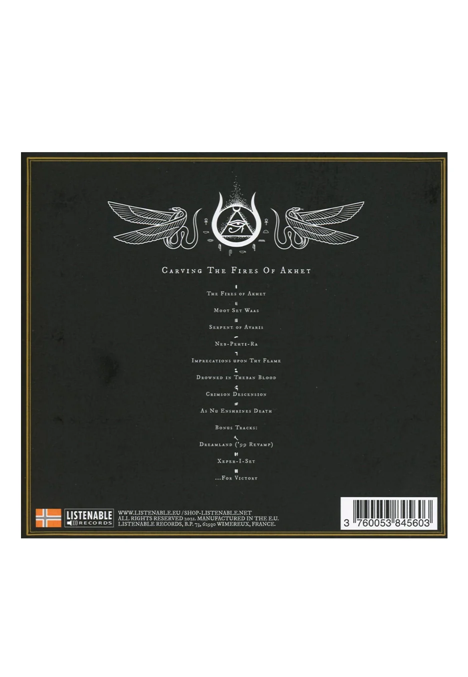 Crescent - Carving The Fires Of Akhet - CD - Image 2