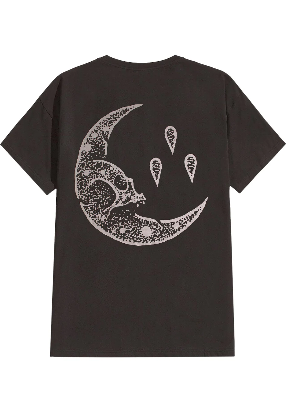 Currents - Moon Glow In The Dark Dark Charcoal - T-Shirt - Image 4