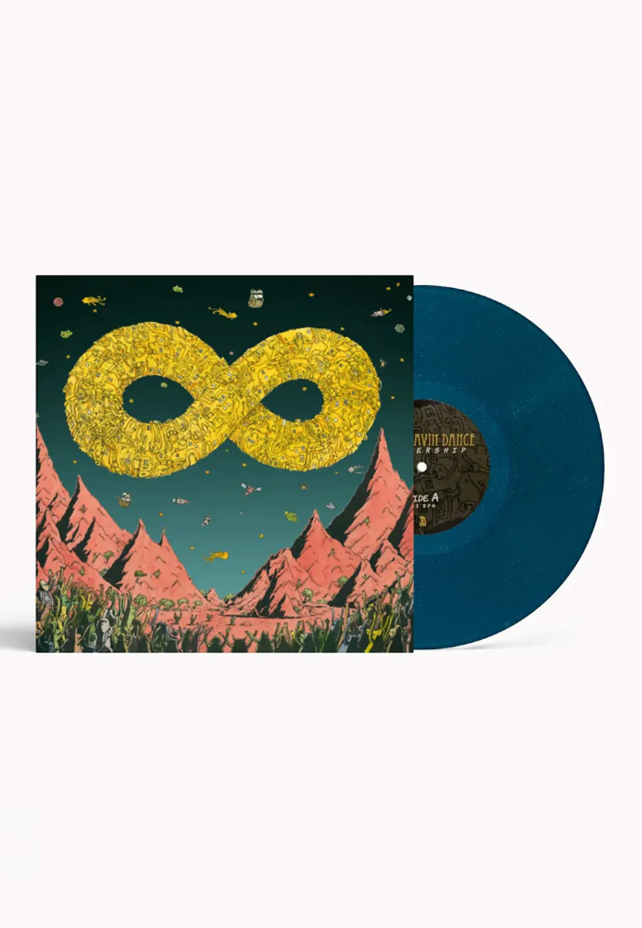Mothership (10 Year Anniversary Sea Blue Glitter) - Colored Vinyl
