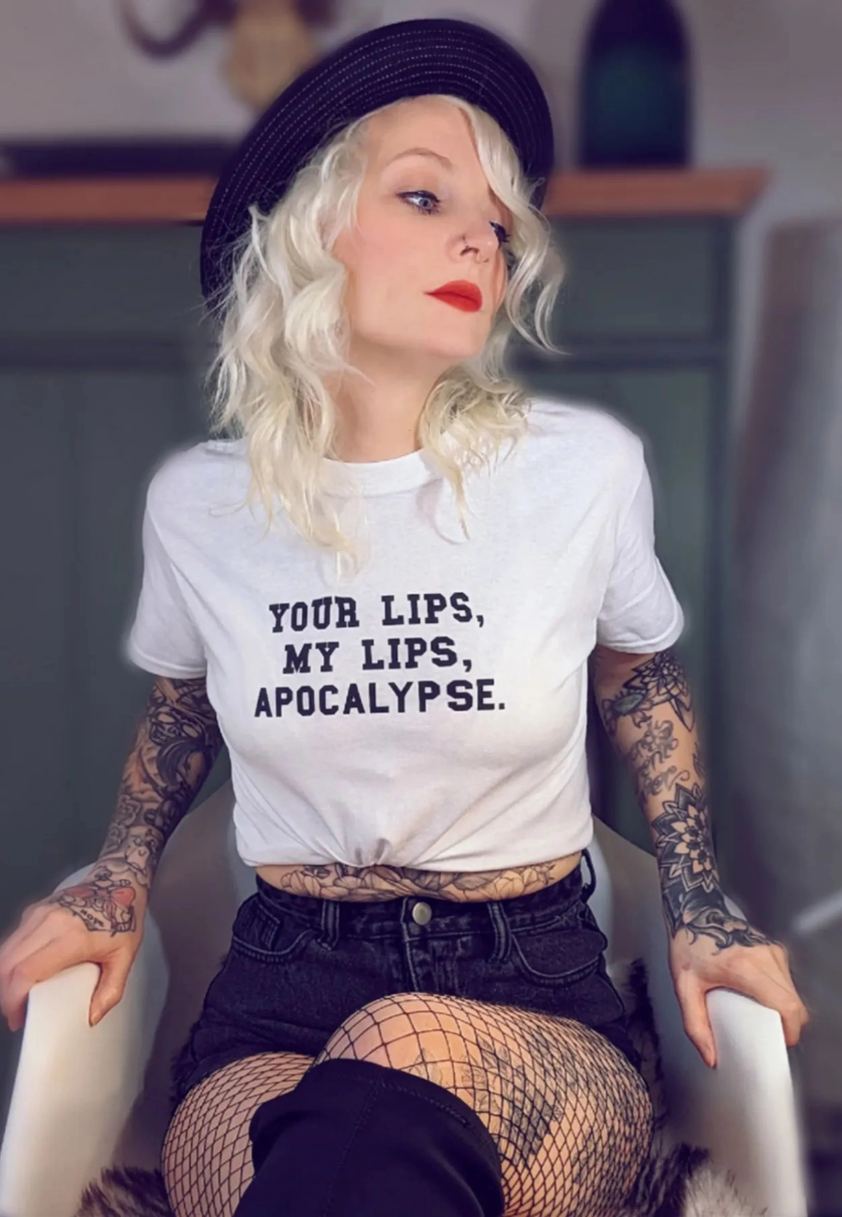 Dancitee - Apocalypse White - T-Shirt - Image 5