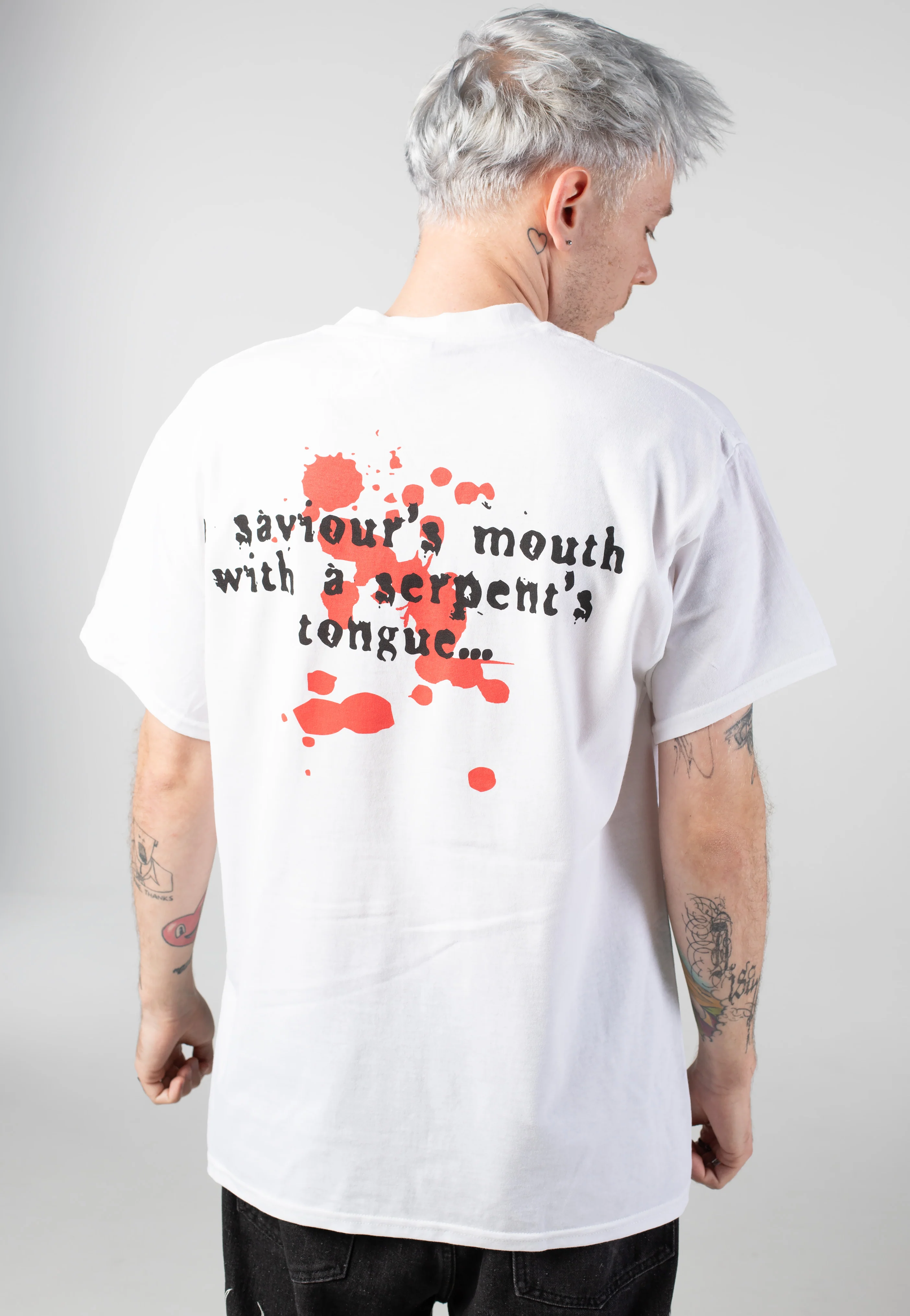 Darkest Hour - Razorblade White - T-Shirt - Image 4