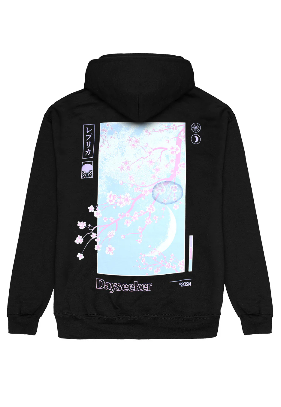Dayseeker - Japanese Flower - Hoodie - Image 2