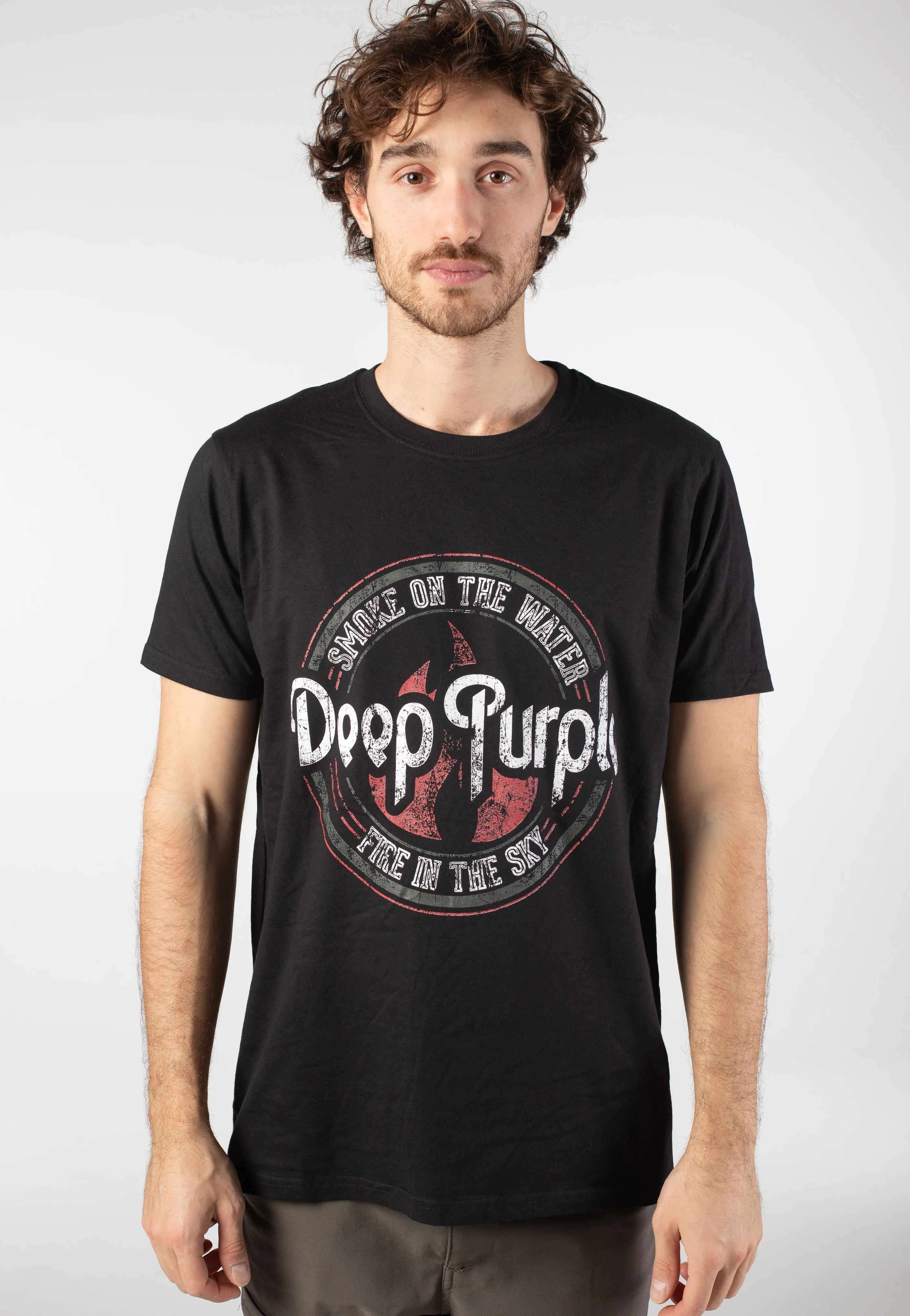 Deep Purple - Smoke Circle - T-Shirt - Image 3