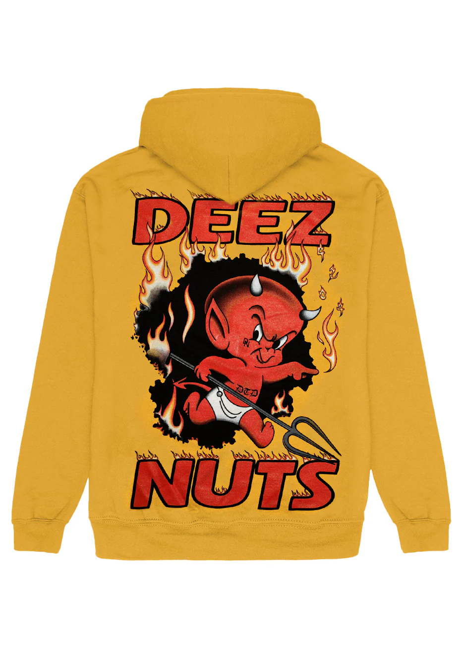 Deez Nuts - Devil Baby Yellow - Hoodie - Image 2