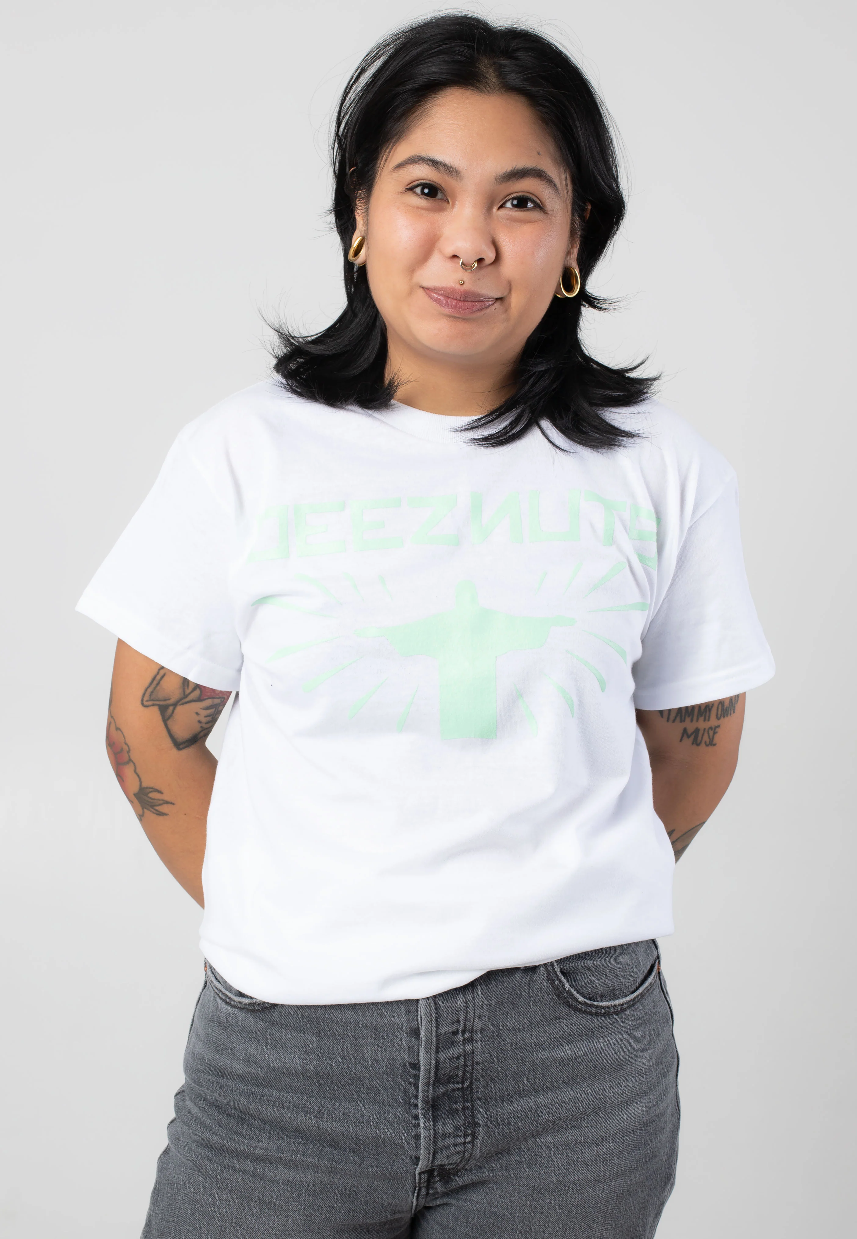 Deez Nuts - Monument White - T-Shirt - Image 5