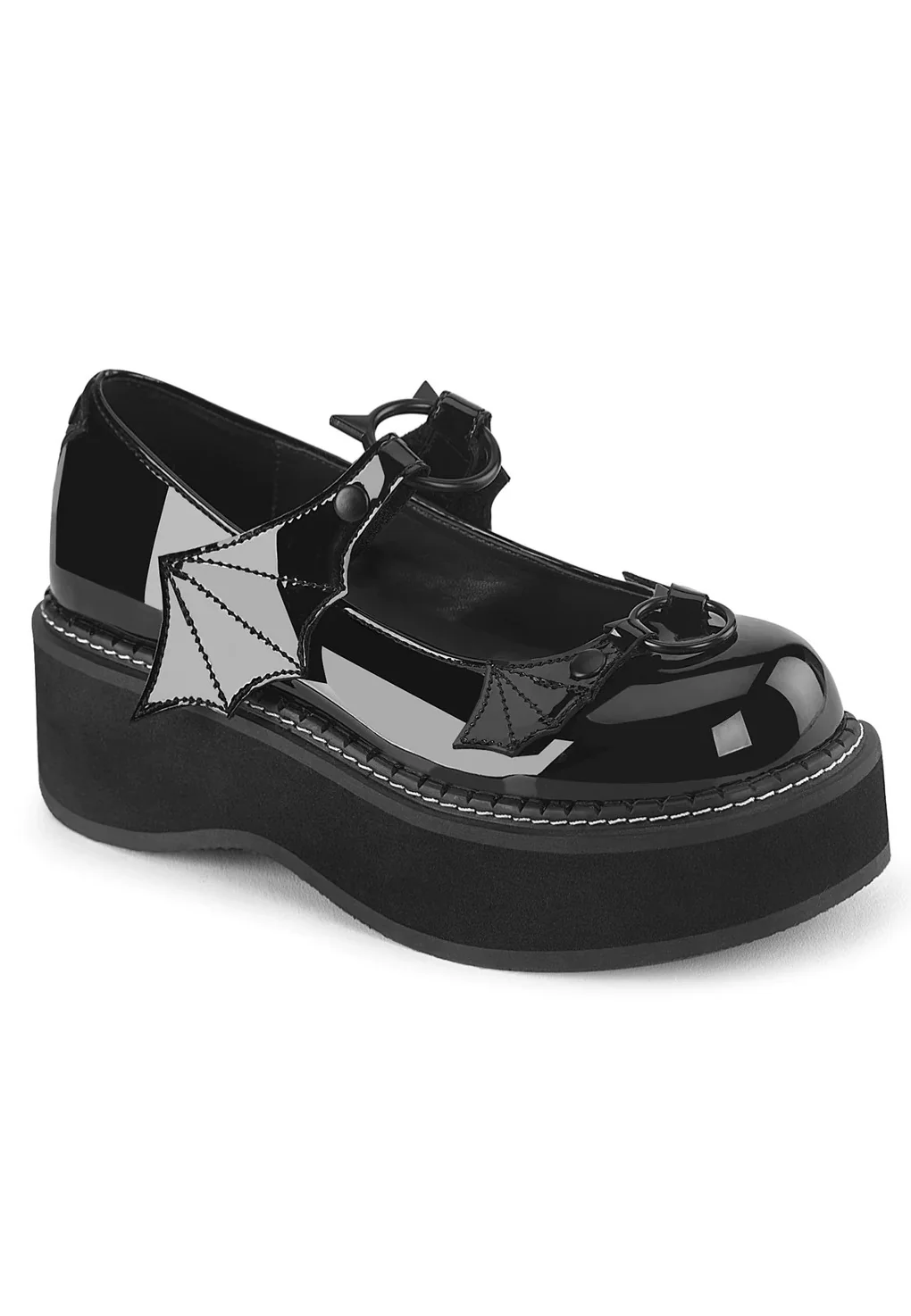 Emily 23 Black Pat - Girl Shoes