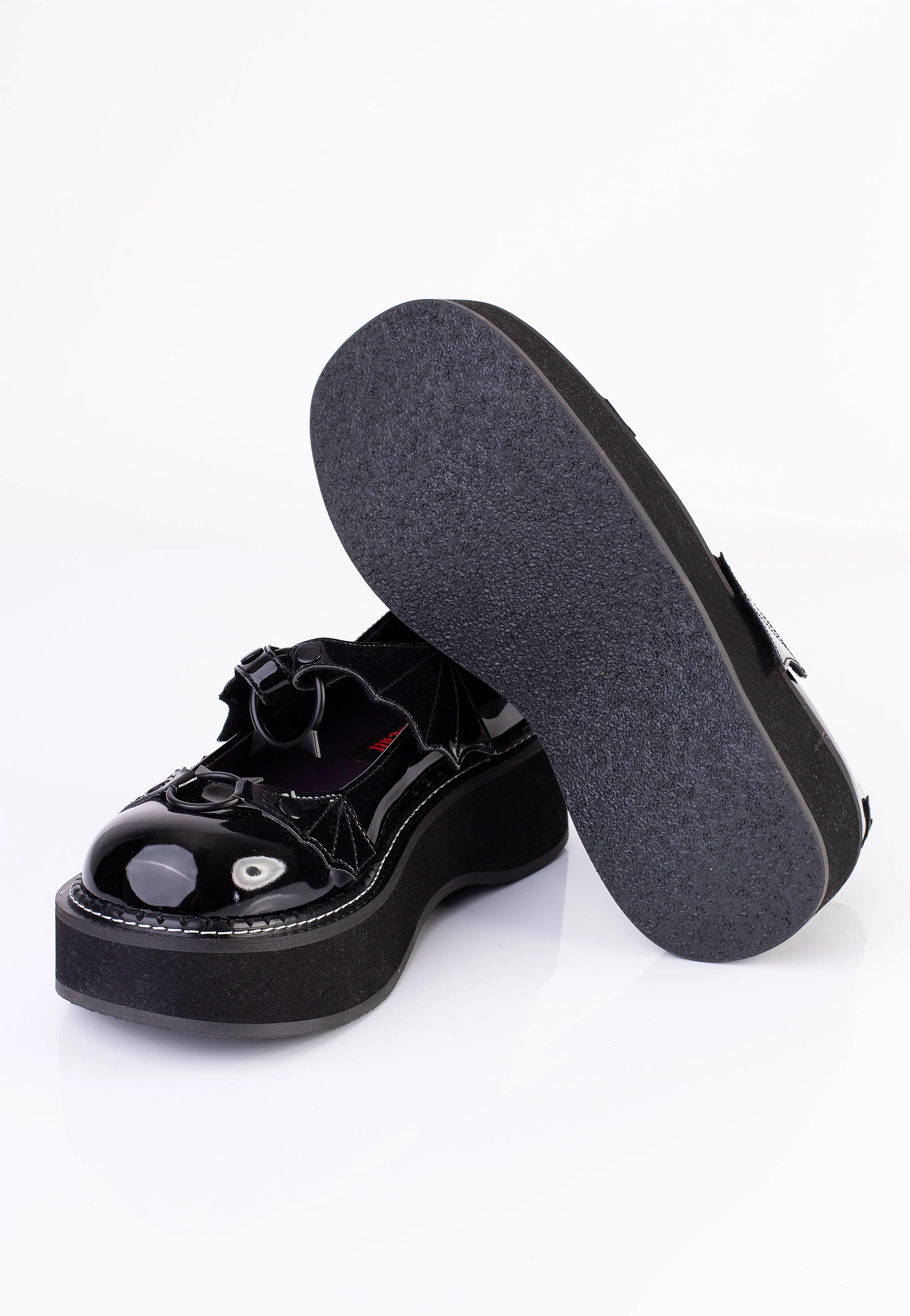 Emily 23 Black Pat - Girl Shoes - Image 8