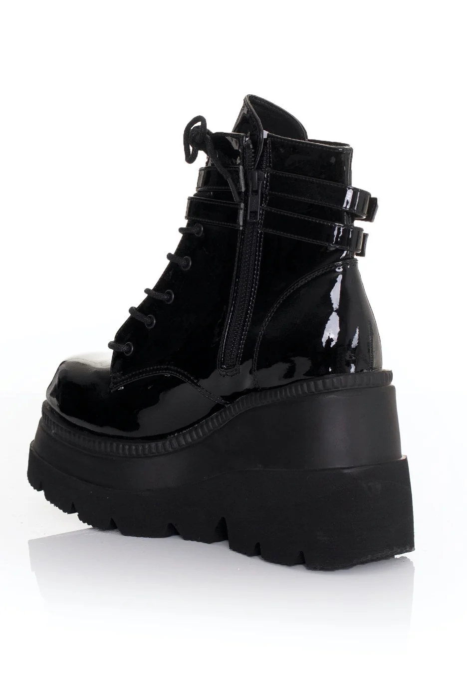 Shaker 52 Wedge Platform Black - Girl Shoes - Image 4