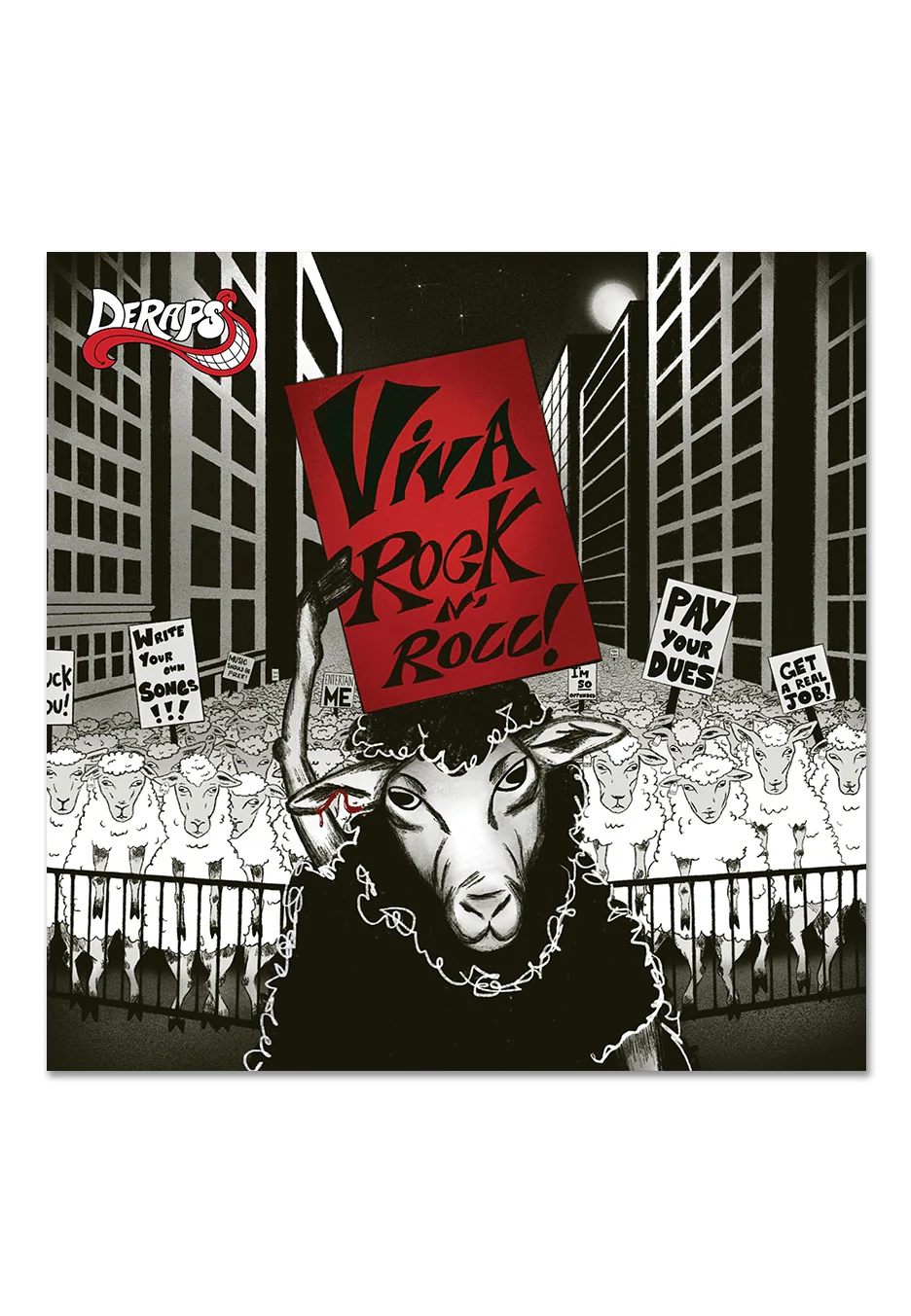 Deraps - Viva Rock N' Roll Ltd. Transparent Red - Colored Vinyl - Image 2