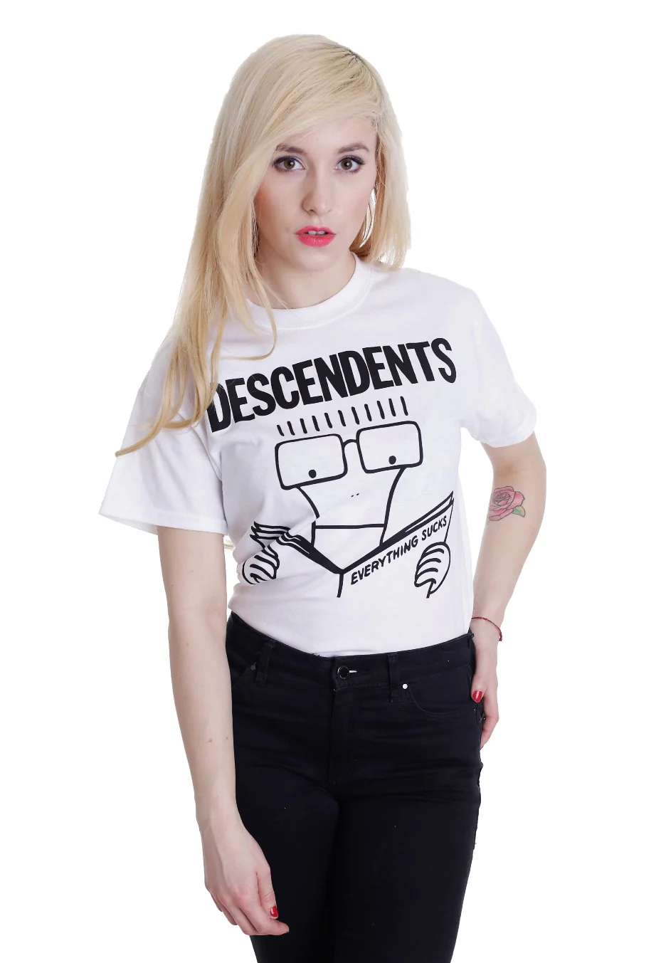 Descendents - Everything Sucks White - T-Shirt - Image 6