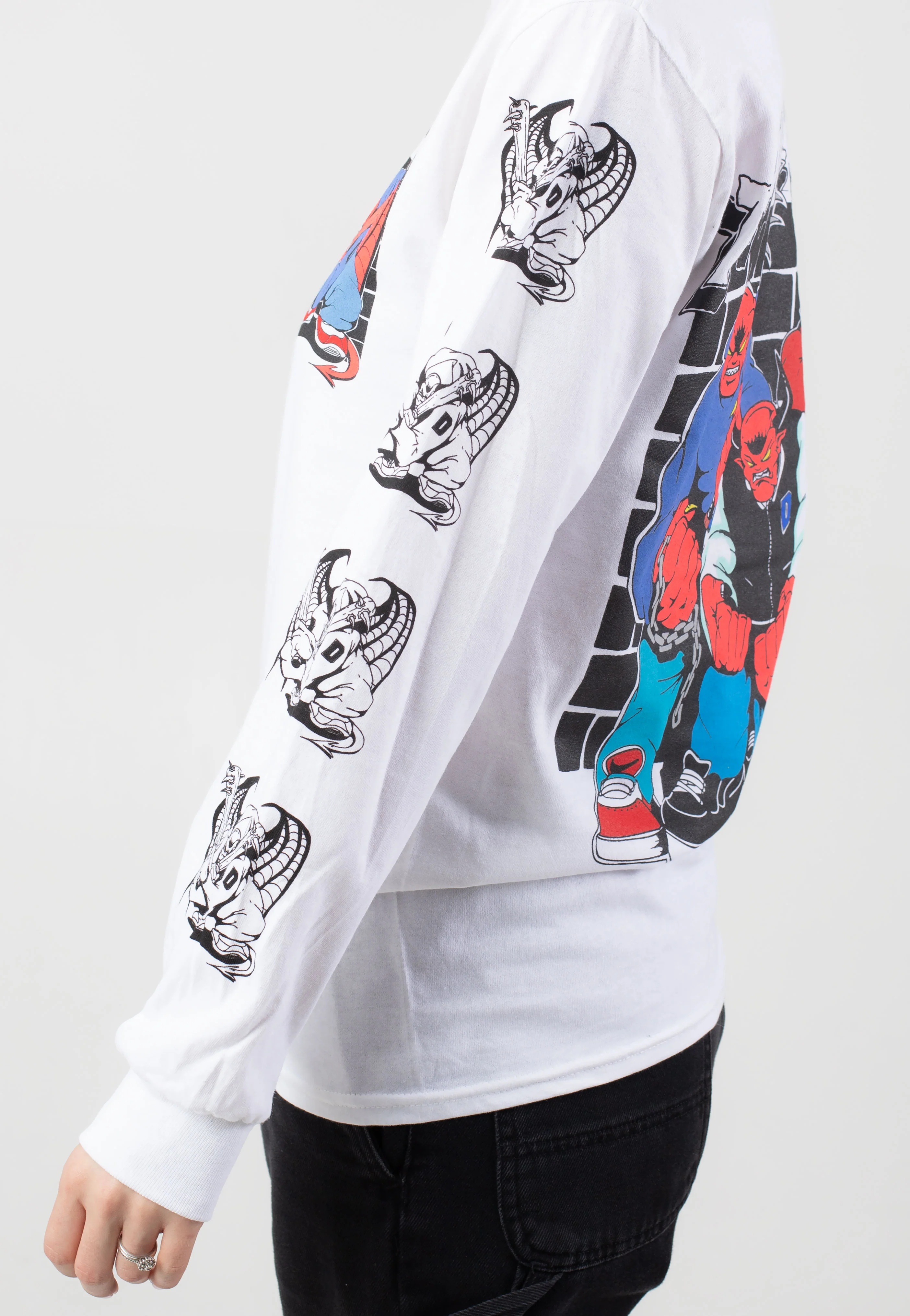 Desolated - Devil Crew White - Longsleeve - Image 9