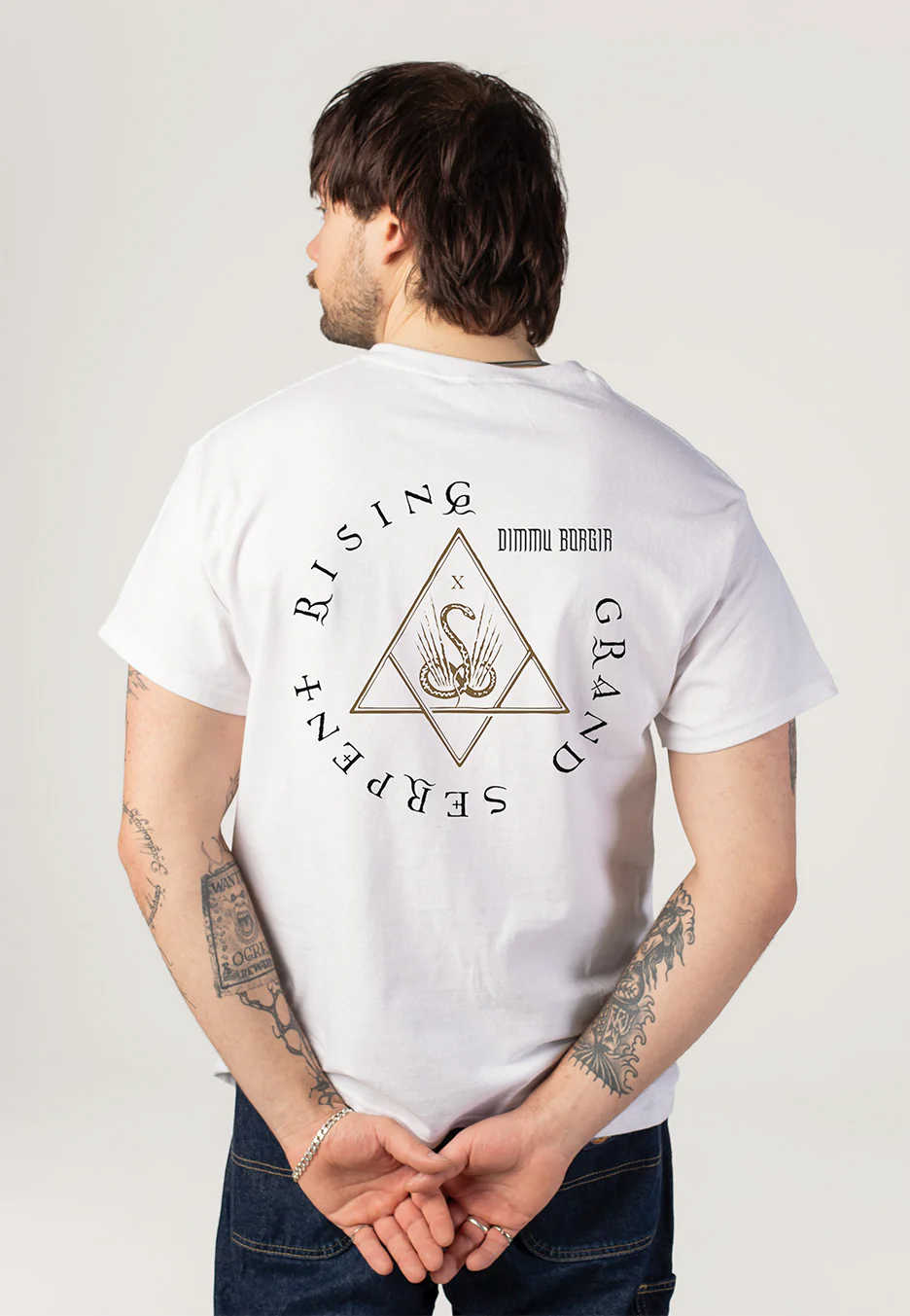 Dimmu Borgir - Grand Serpent Rising White - T-Shirt - Image 2