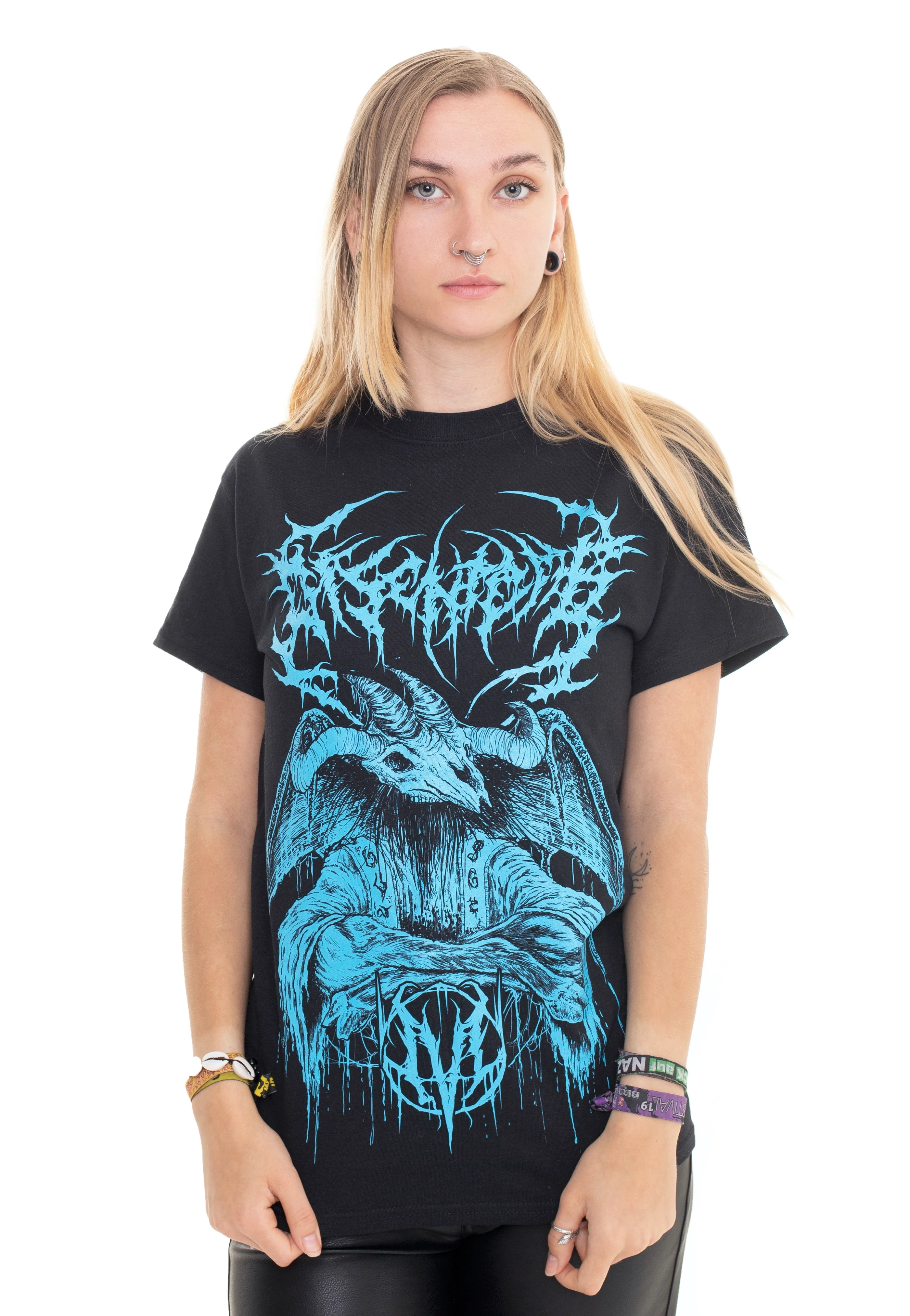 Disentomb - Demon Goat - T-Shirt - Image 3