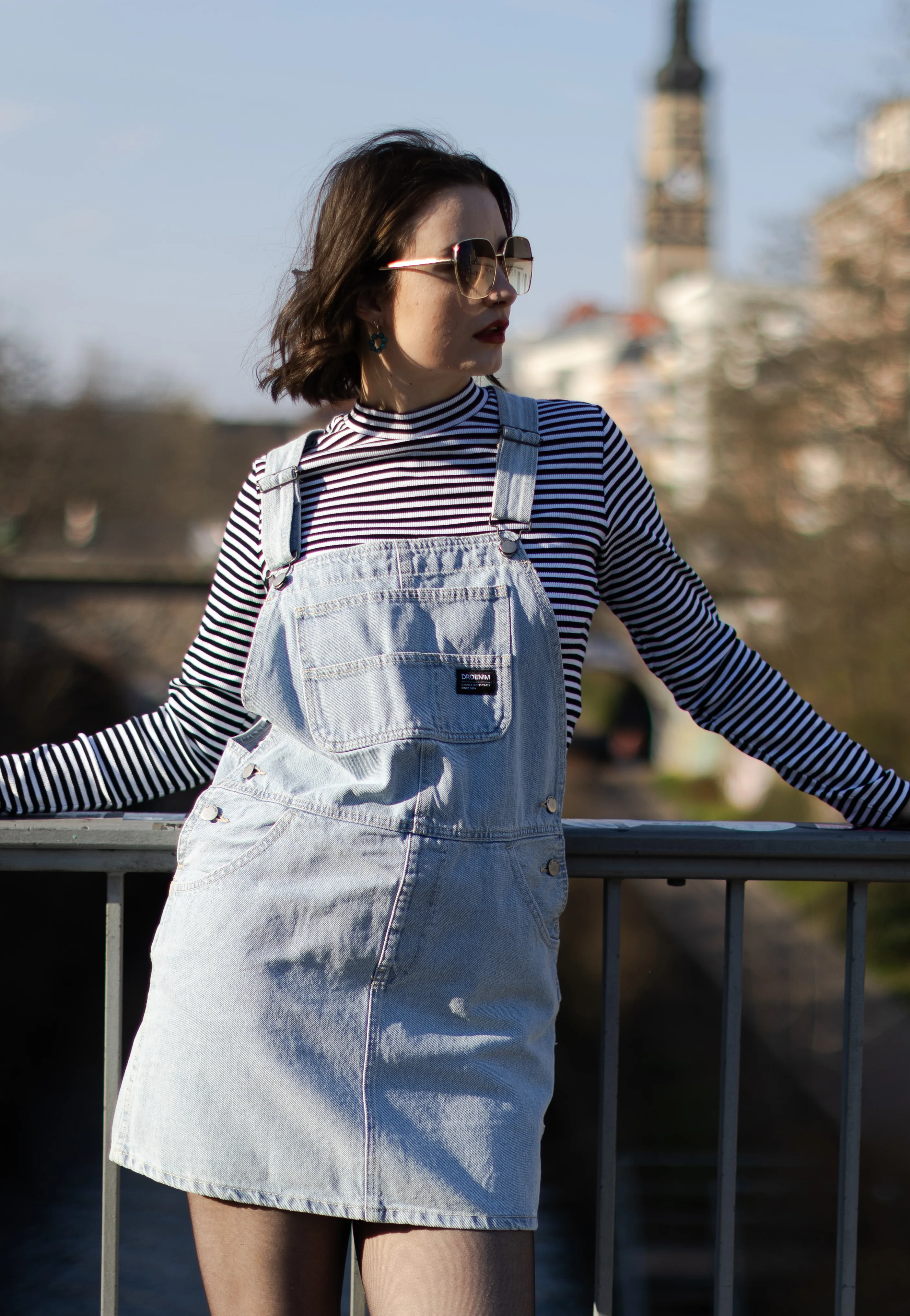 Dr. Denim - Connie Dungaree Pebble Superlight Retro - Dress - Image 4