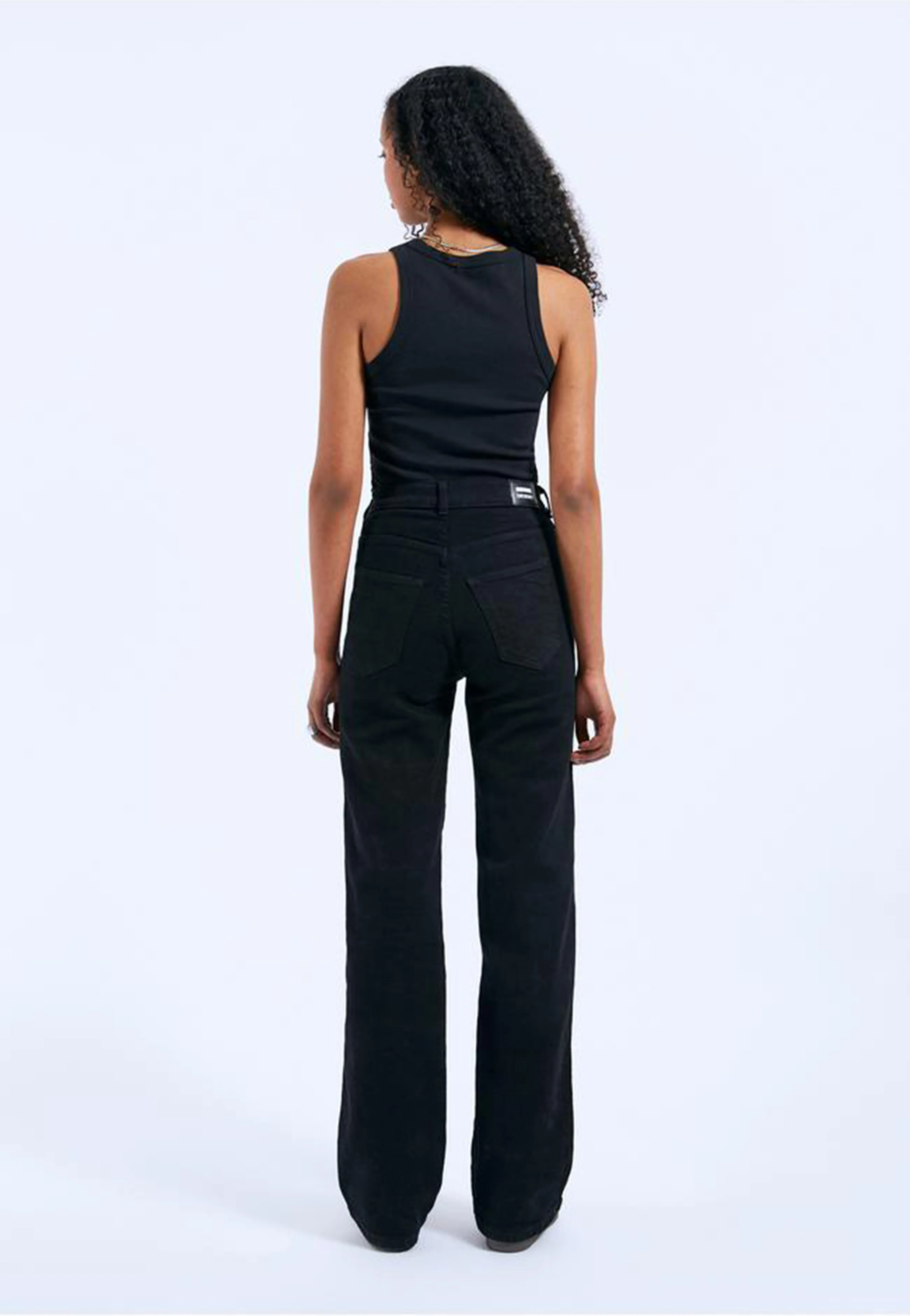 Dr. Denim - Moxy Straight Solid Black - Jeans - Image 5