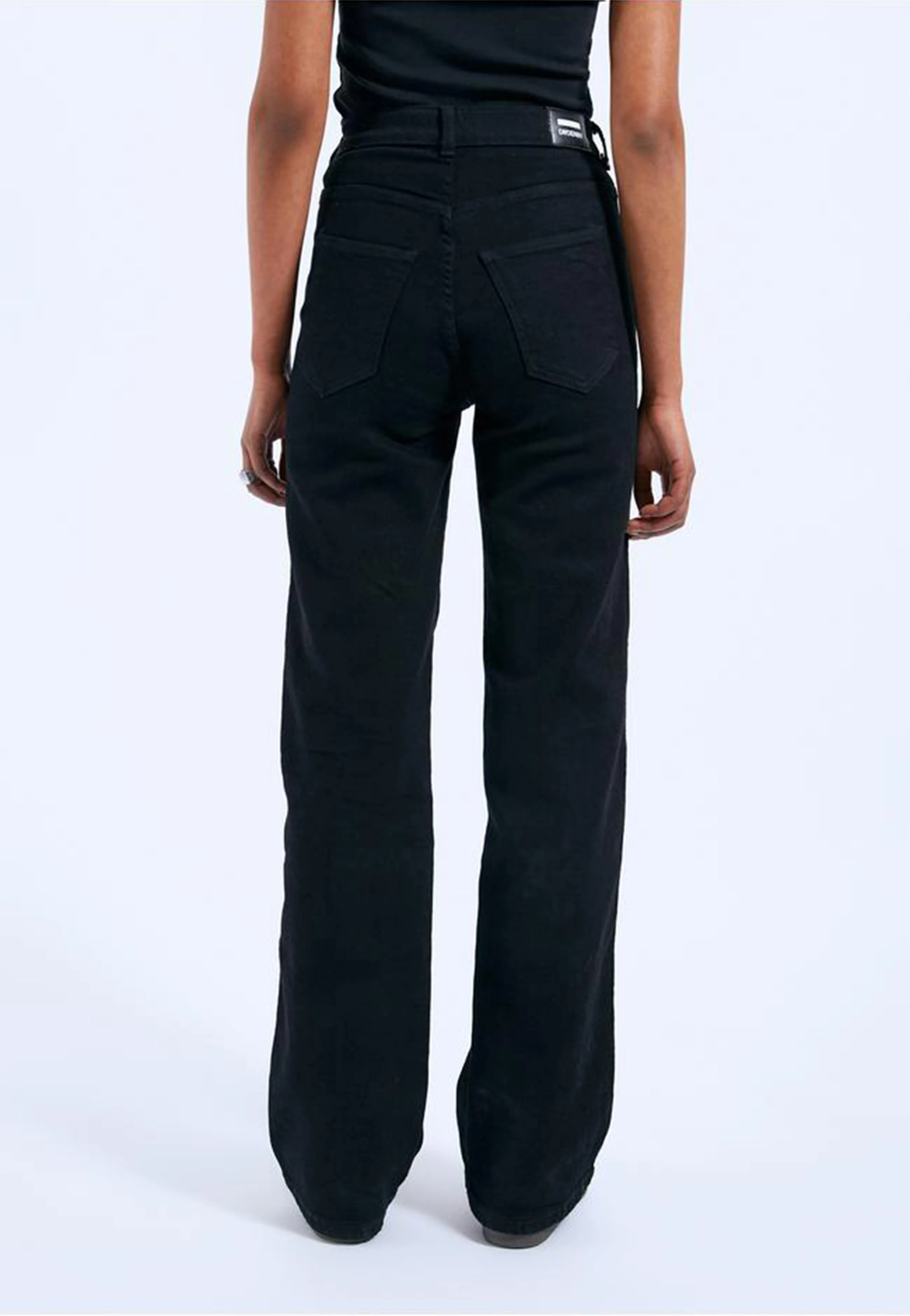 Dr. Denim - Moxy Straight Solid Black - Jeans - Image 6