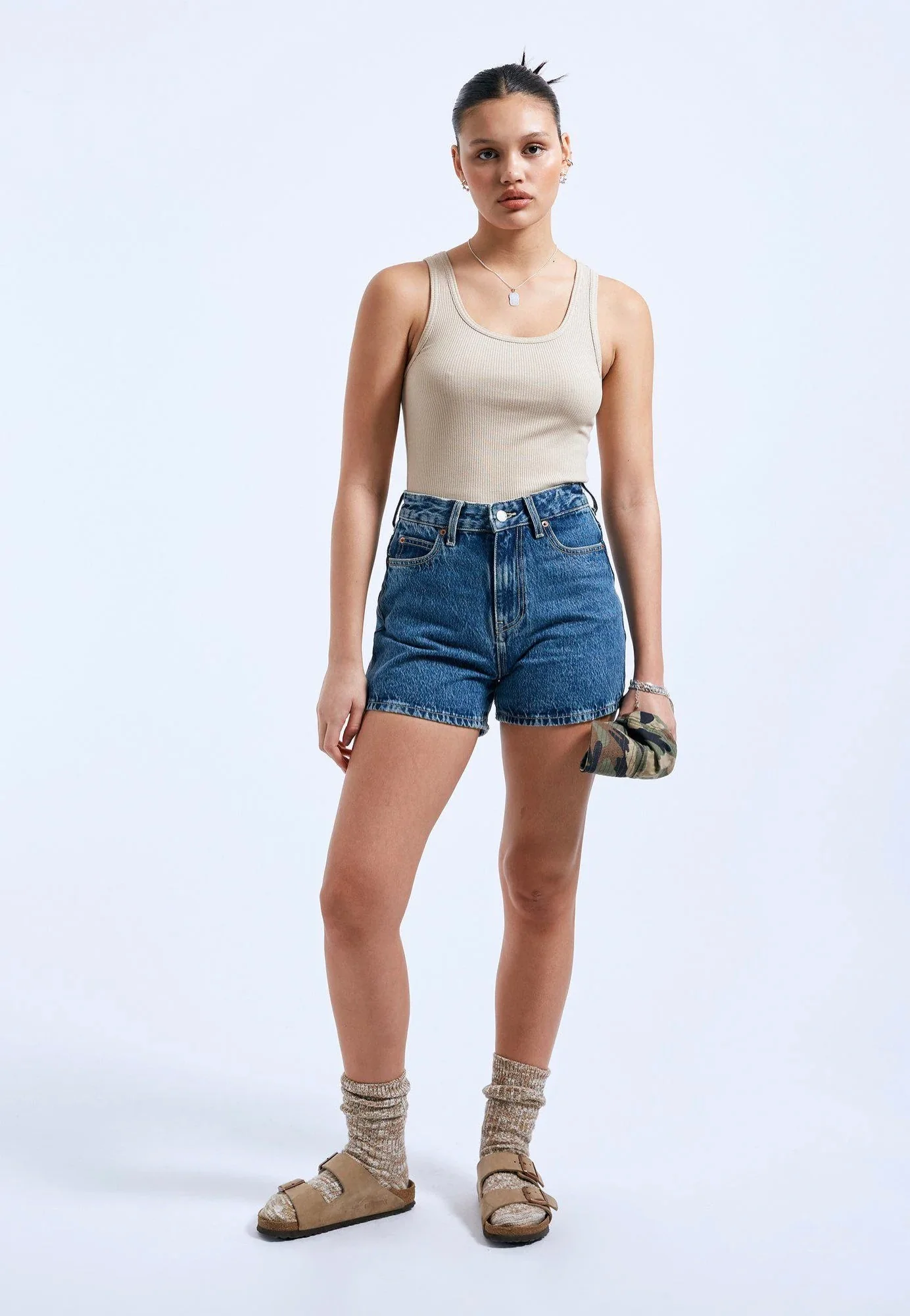 Dr. Denim - Nora Stream Mid Retro - Shorts - Image 7