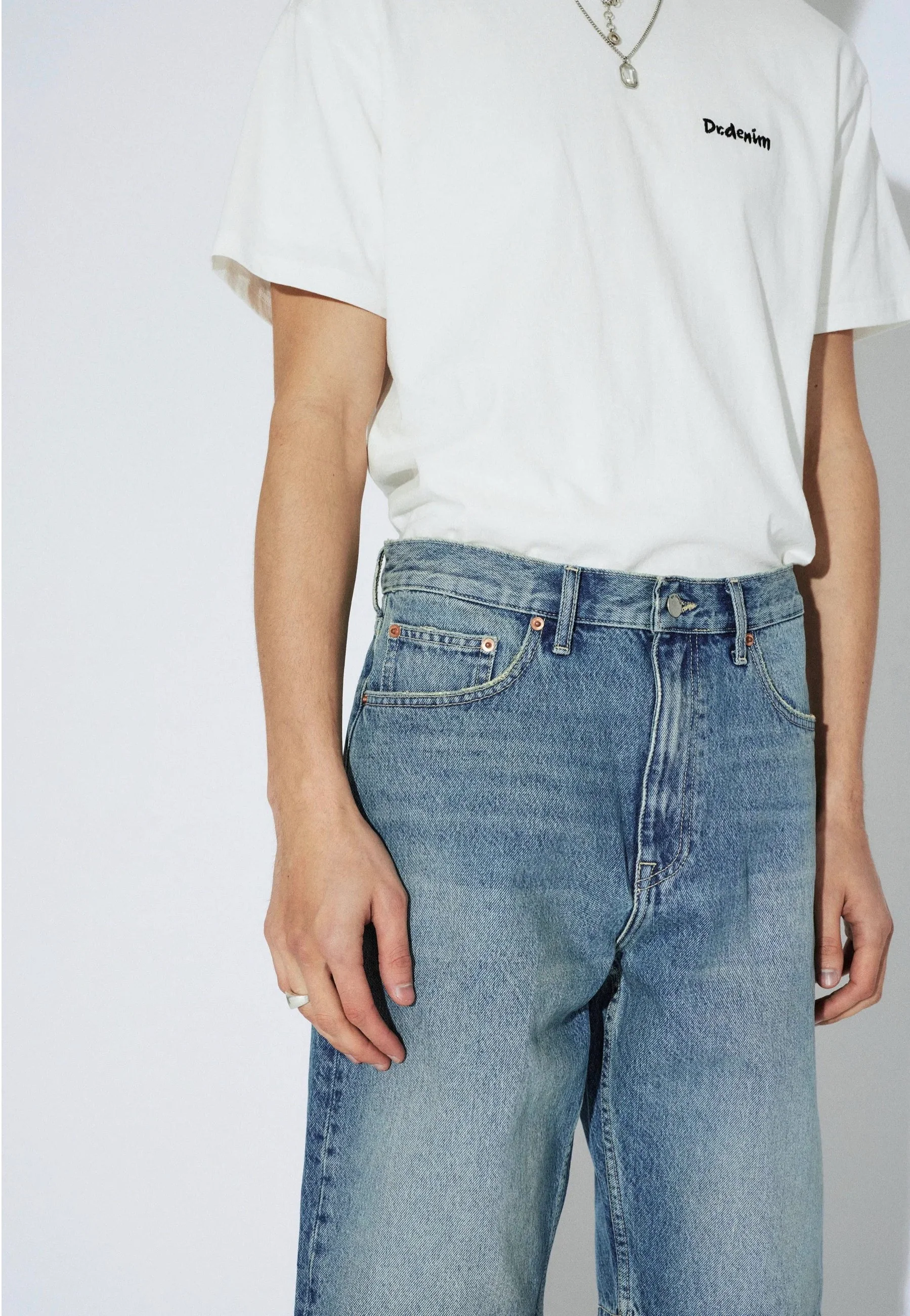Dr. Denim - Omar Drift Sky Used - Shorts - Image 6